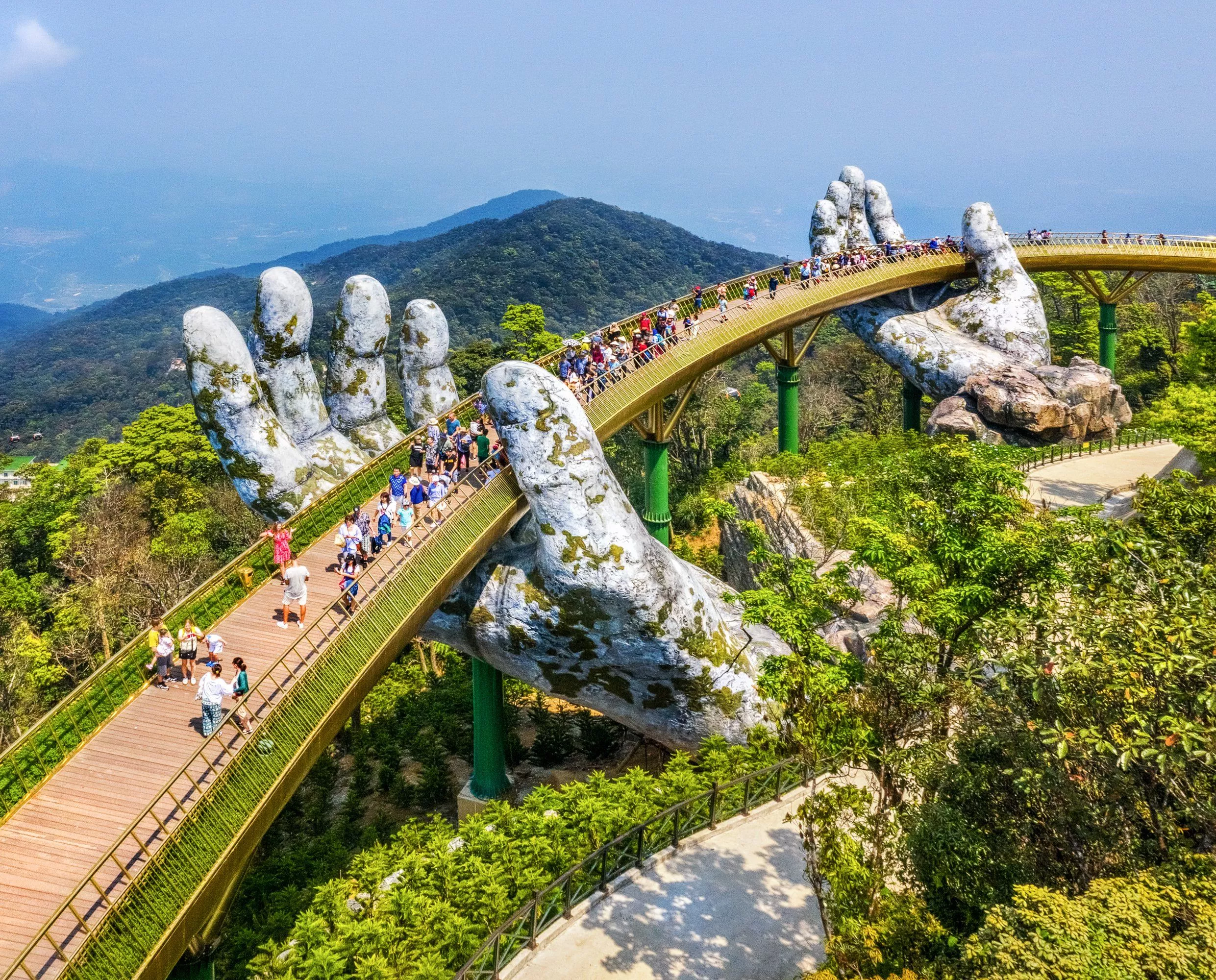 Golden Bridge in Vietnam, East Asia | Architecture - Rated 3.9