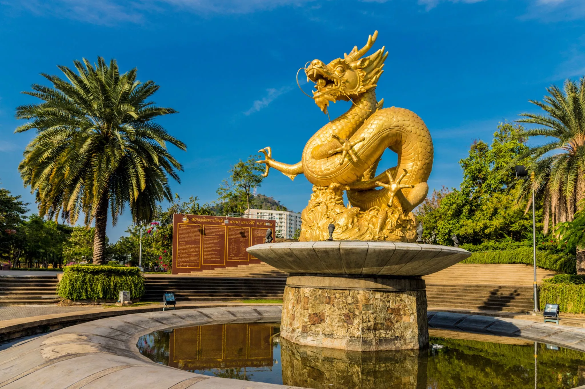 Golden Dragon Monument in Thailand, Central Asia | Monuments - Rated 3.4