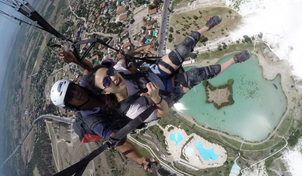 Gravity Tandem Paragliding in Turkey, Central Asia | Paragliding - Rated 4.8