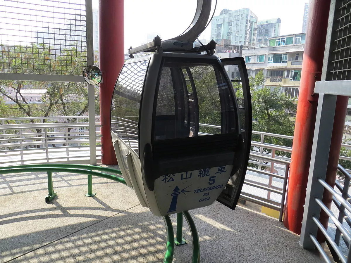 Guia Hill Cable Car in China, East Asia | Cable Cars - Rated 0.7