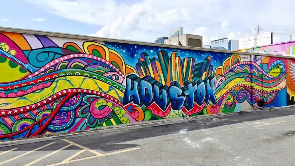 Houston Graffiti Building in USA, North America | Architecture - Rated 3.9