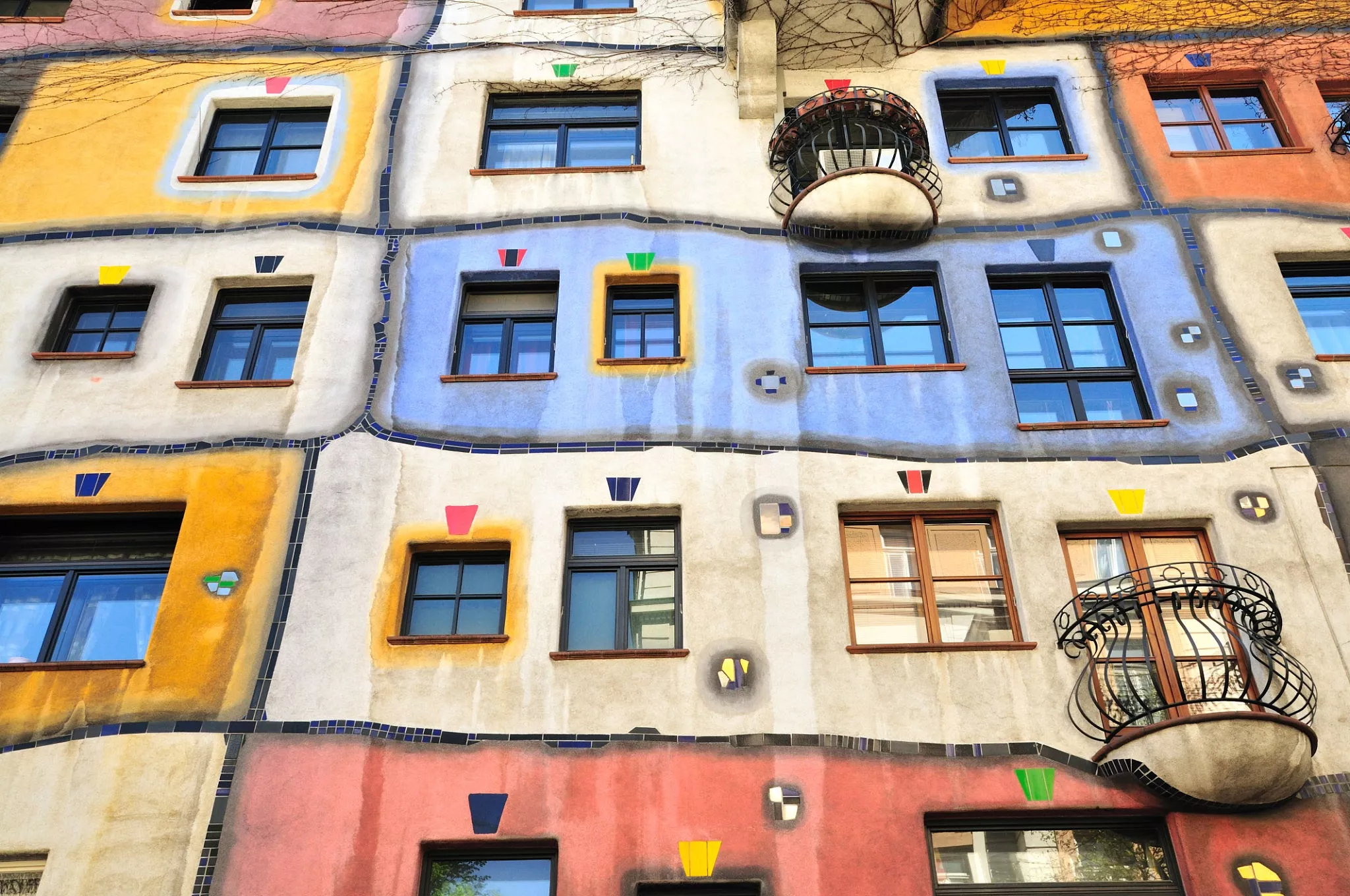 Hundertwasser House in Austria, Europe | Architecture - Rated 3.7
