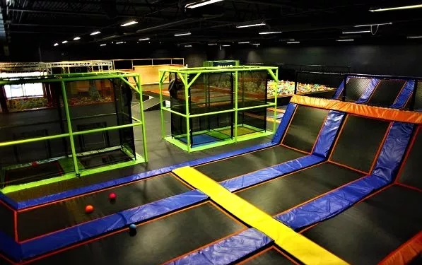 JUMP Trampoline Park in Sweden, Europe | Trampolining - Rated 3.7
