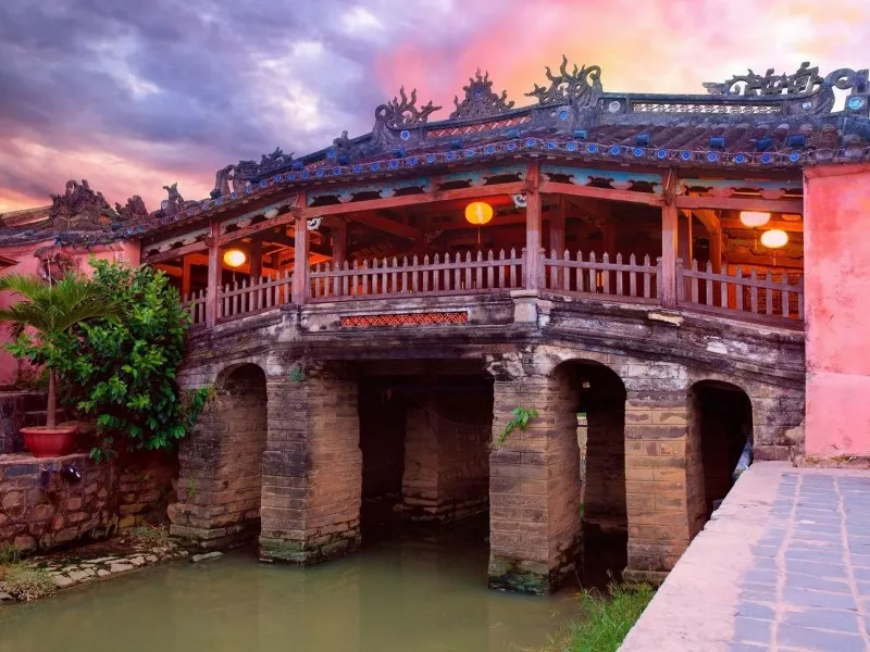 Japanese Covered Bridge in Vietnam, East Asia | Architecture - Rated 3.7