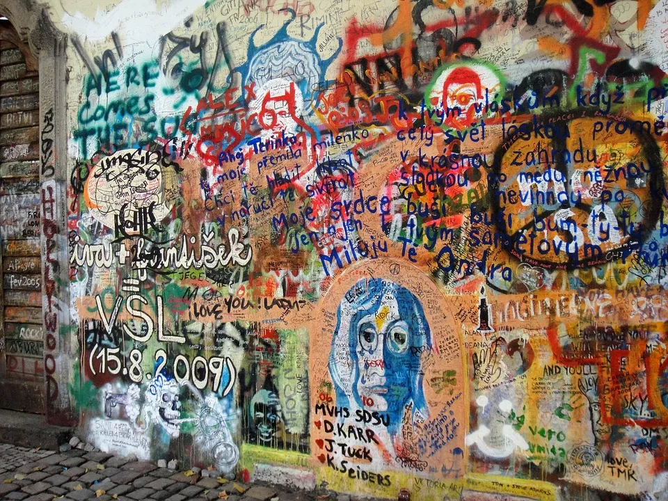 John Lennon Wall in Czech Republic, Europe | Architecture - Rated 3.9
