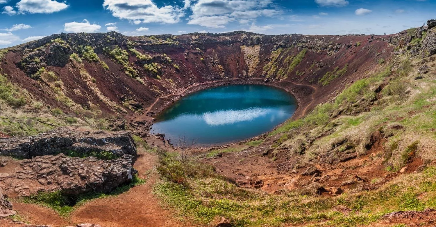 Kerid Crater in Iceland, Europe | Nature Reserves,Trekking & Hiking - Rated 4.1