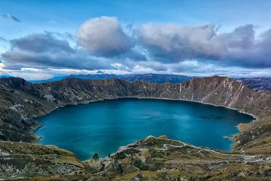 Quilotoa Lagoon in Ecuador, South America | Lakes - Rated 4