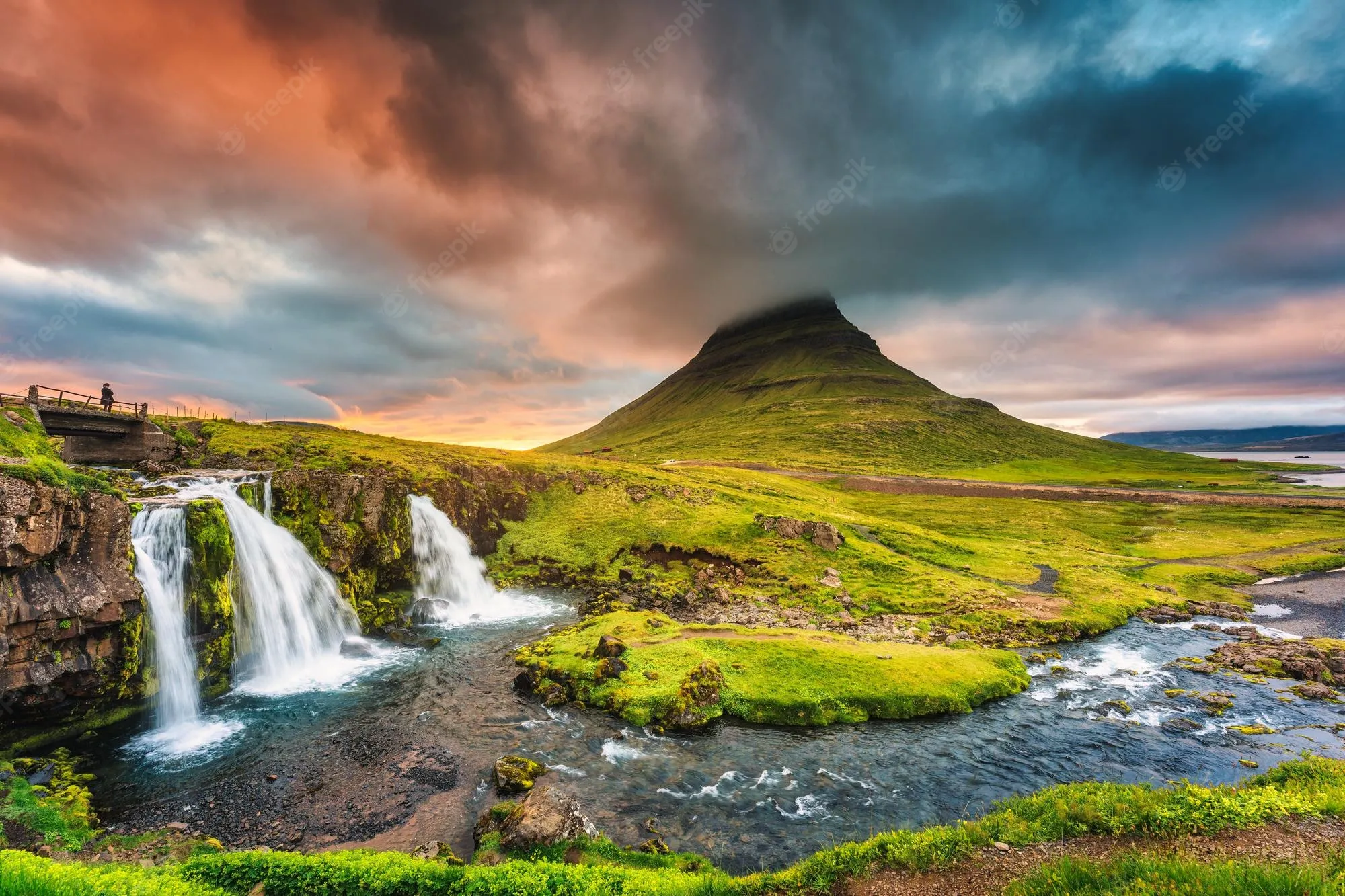 Kirkjufellsfoss Waterfall in Iceland, Europe | Waterfalls - Rated 3.9