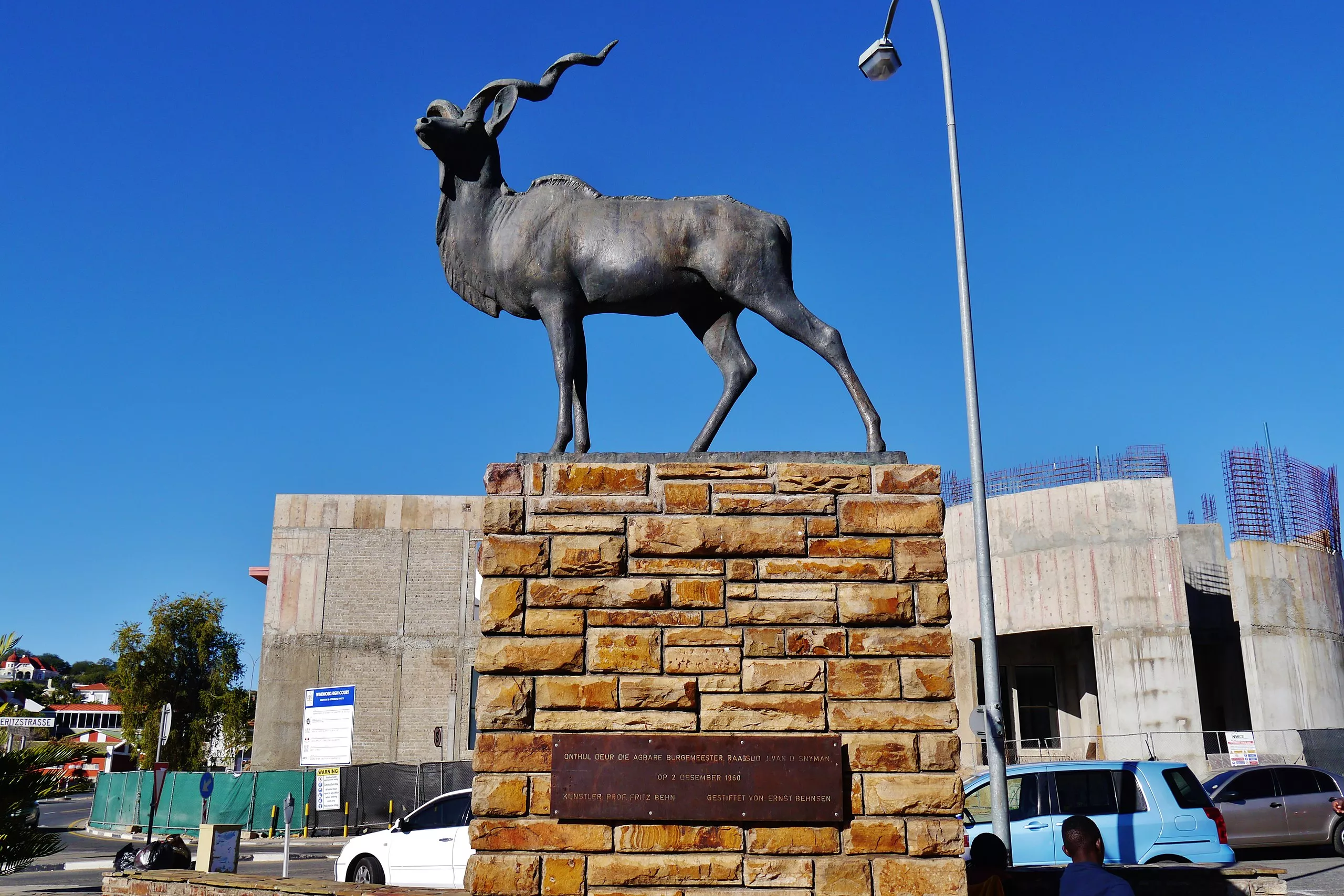 Kudu Statue in Namibia, Africa | Monuments - Rated 0.7
