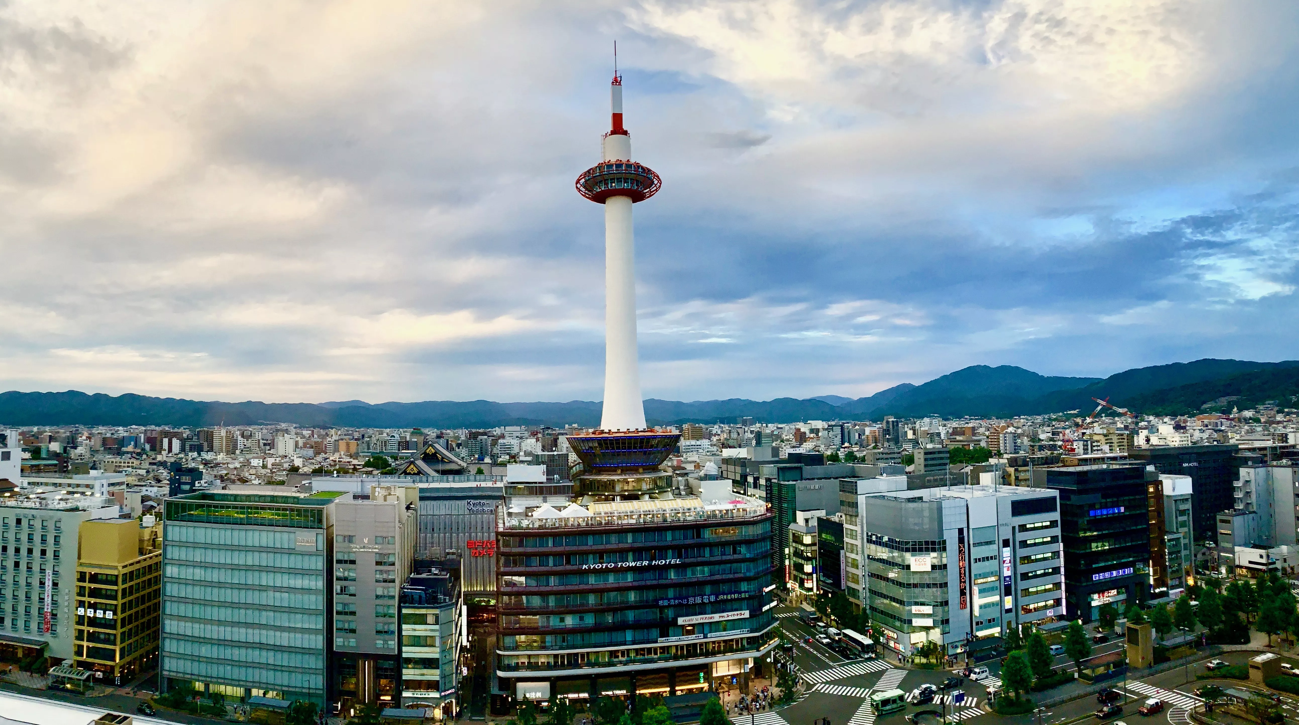Kyoto Tower in Japan, East Asia  - Rated 3.5