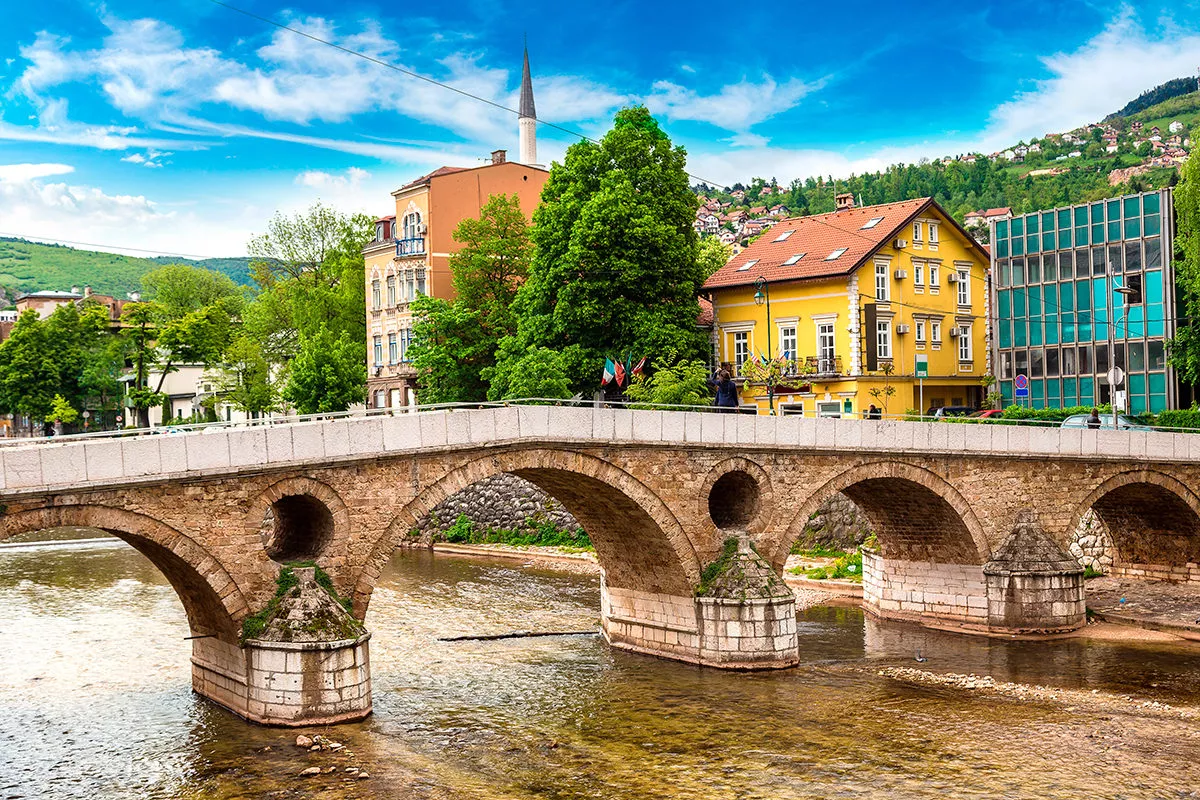 Latin Bridge in Bosnia and Herzegovina, Europe | Architecture - Rated 3.8
