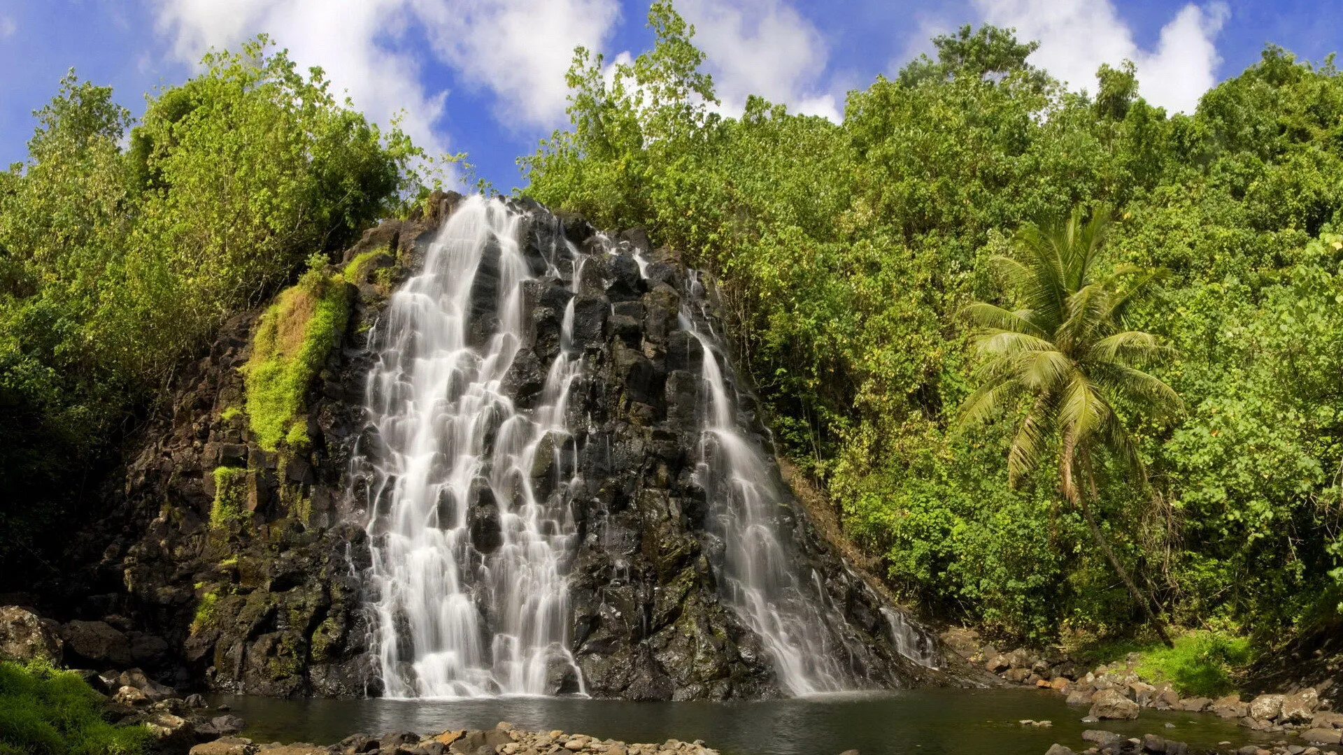 Lehn Paipohn Waterfall in Micronesia, Australia and Oceania | Waterfalls,Parks - Rated 0.9