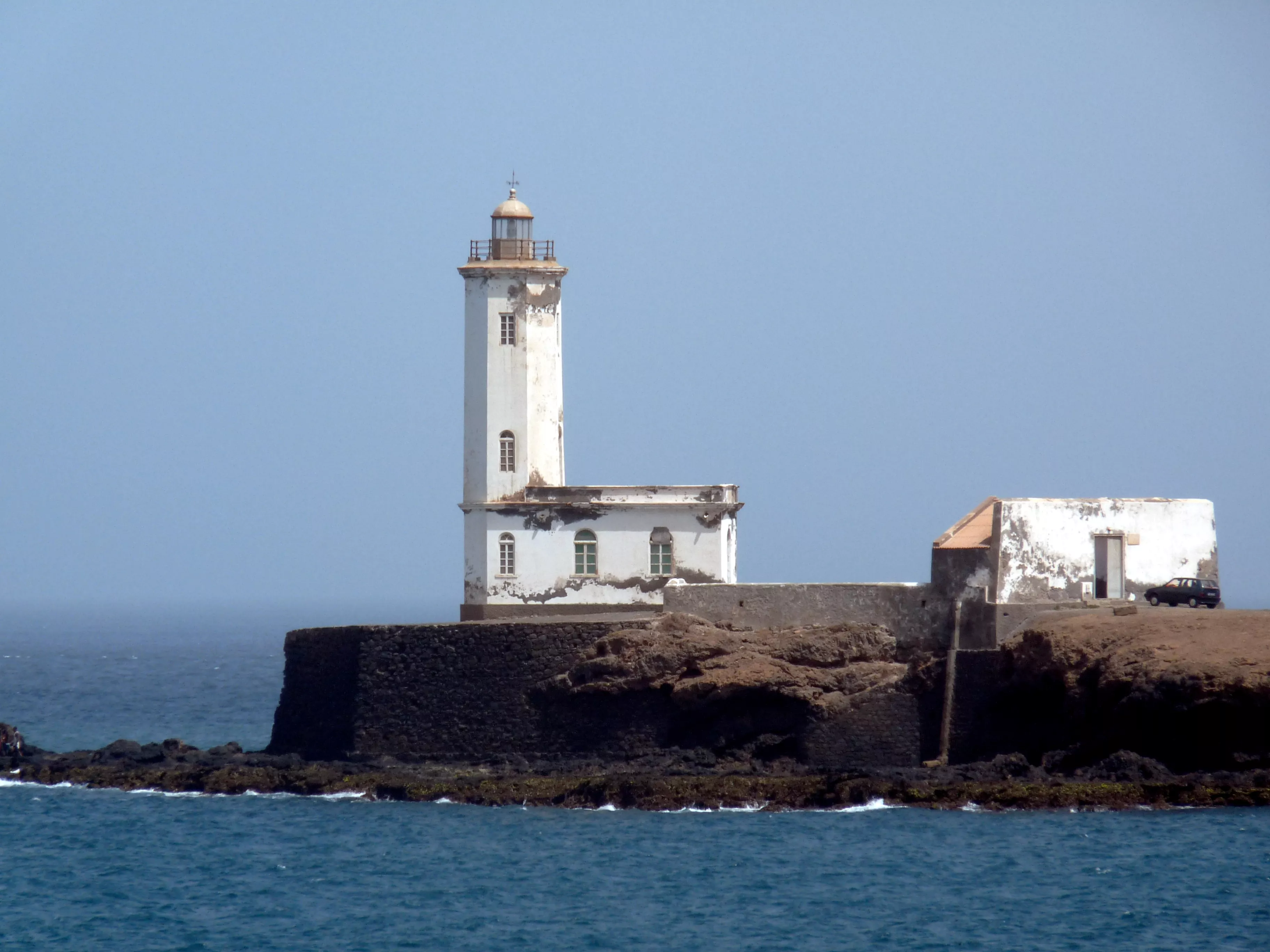 Lighthouse Dona Maria Pia in Cape Verde, Africa | Architecture - Rated 0.7