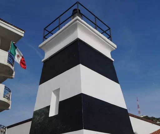 Lighthouse on Matamoros in Mexico, North America  - Rated 0.9