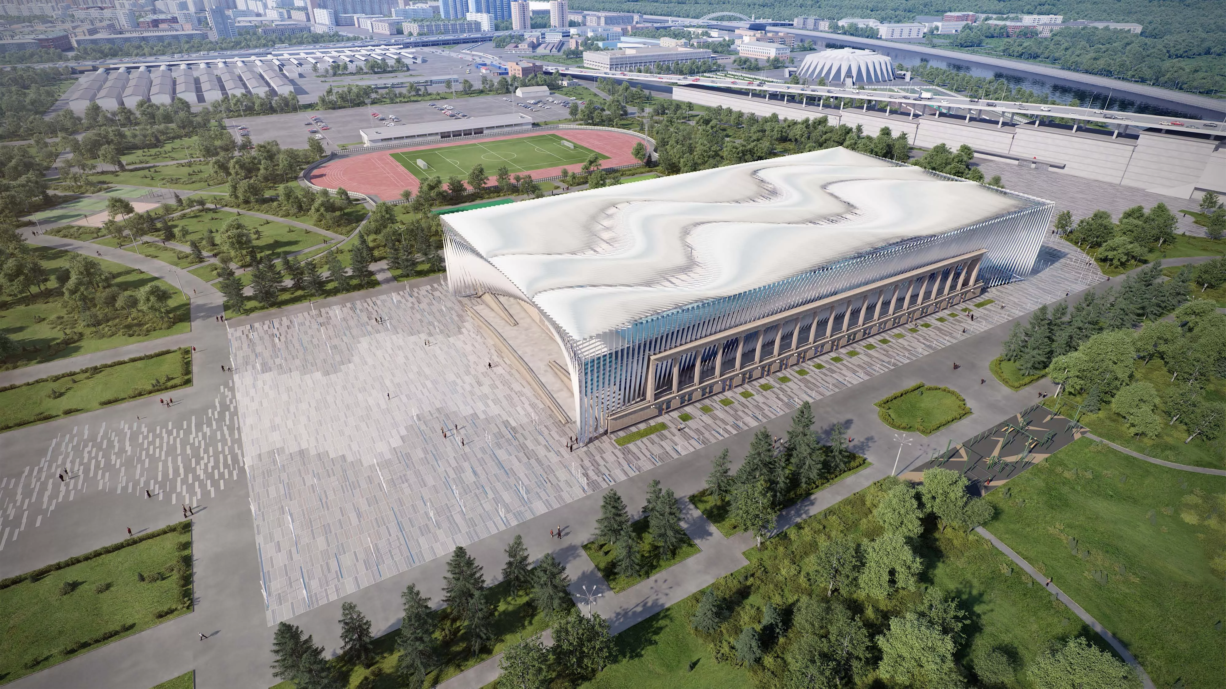 Luzhniki Ice Palace in Russia, Europe | Hockey - Rated 0.8