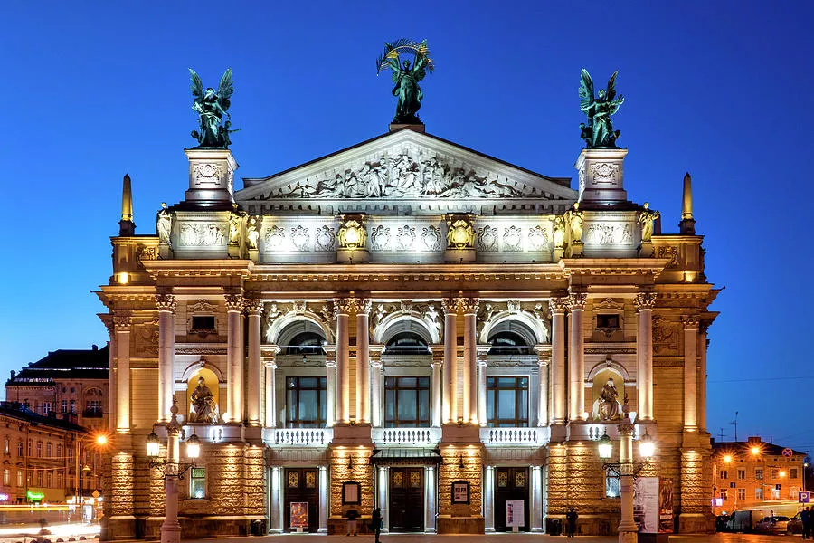 Lviv National Opera in Ukraine, Europe | Architecture,Opera Houses - Rated 6