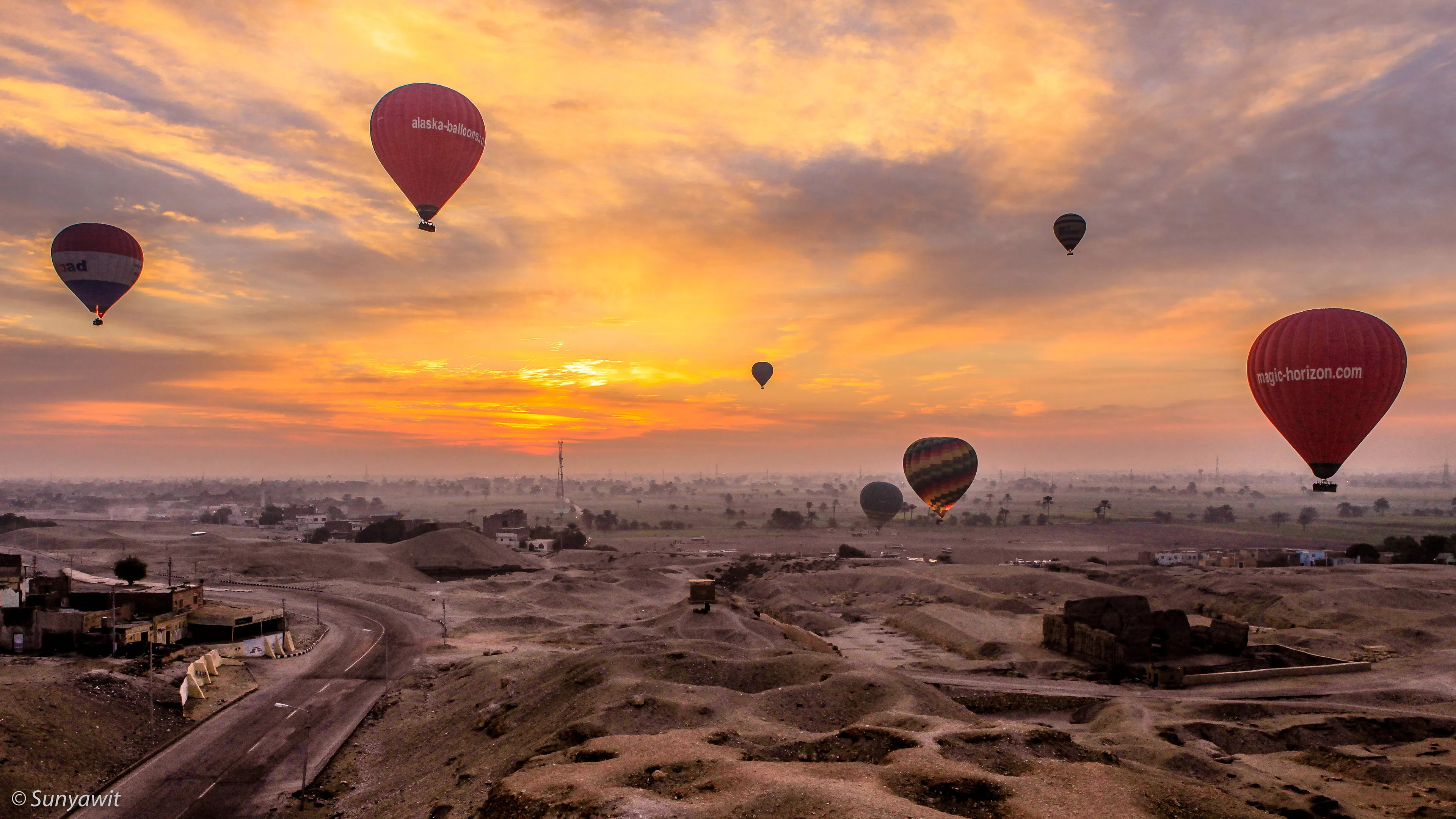 Magic Horizon Hot Air Balloons in Egypt, Africa | Hot Air Ballooning - Rated 4.3