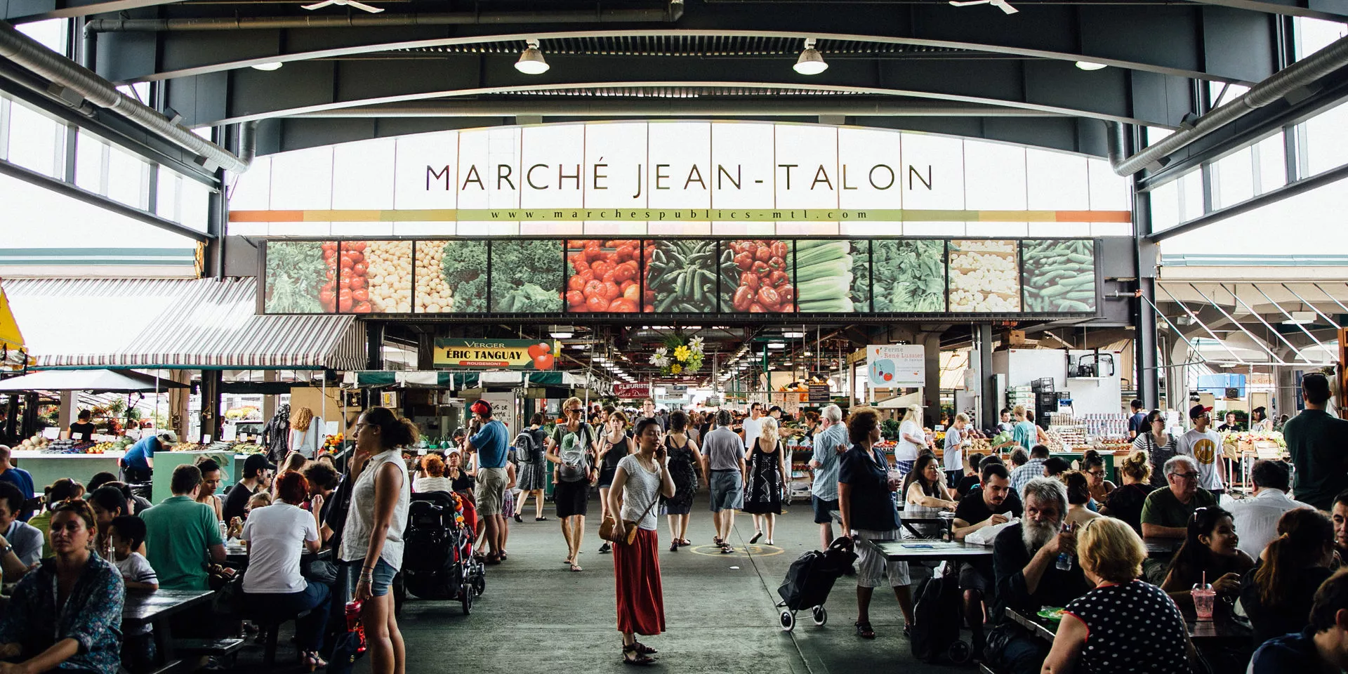 Market Jean-Talon in Canada, North America | Street Food - Rated 5.1