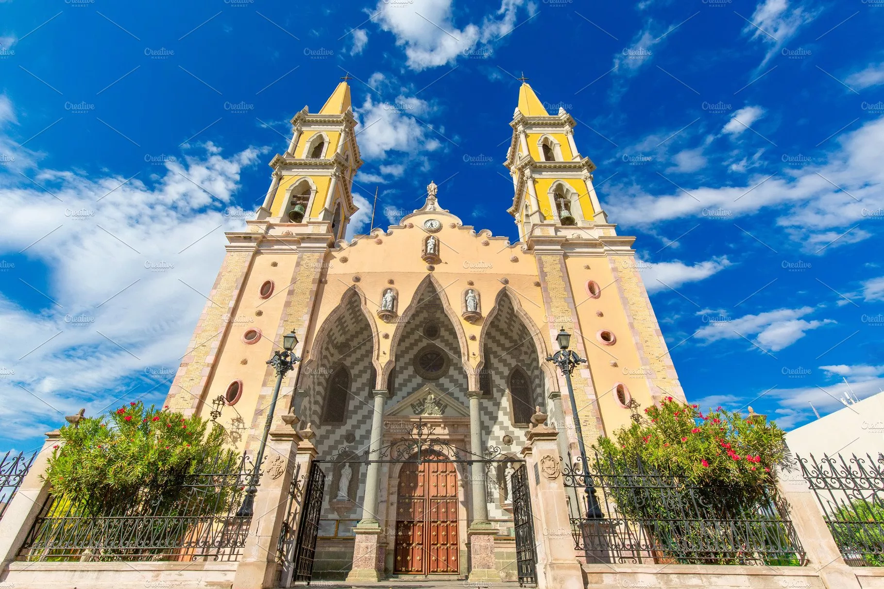 Mazatlan Cathedral in Mexico, North America | Architecture - Rated 4