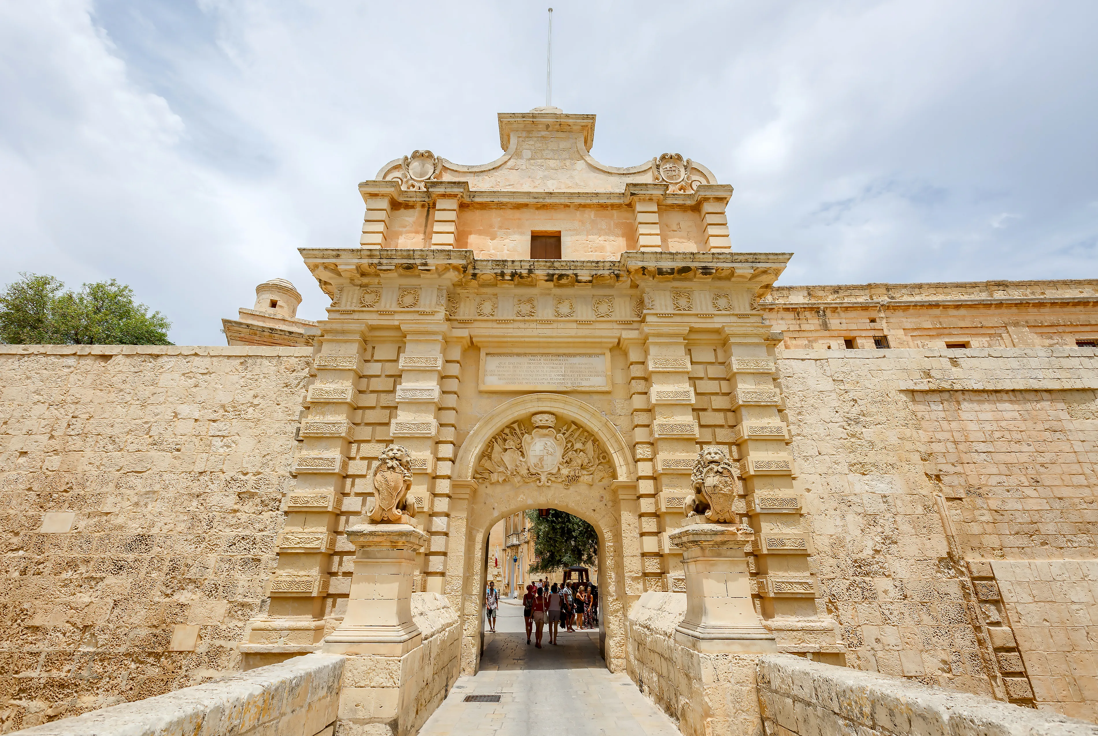 Mdina Gate in Malta, Europe | Architecture - Rated 4.5
