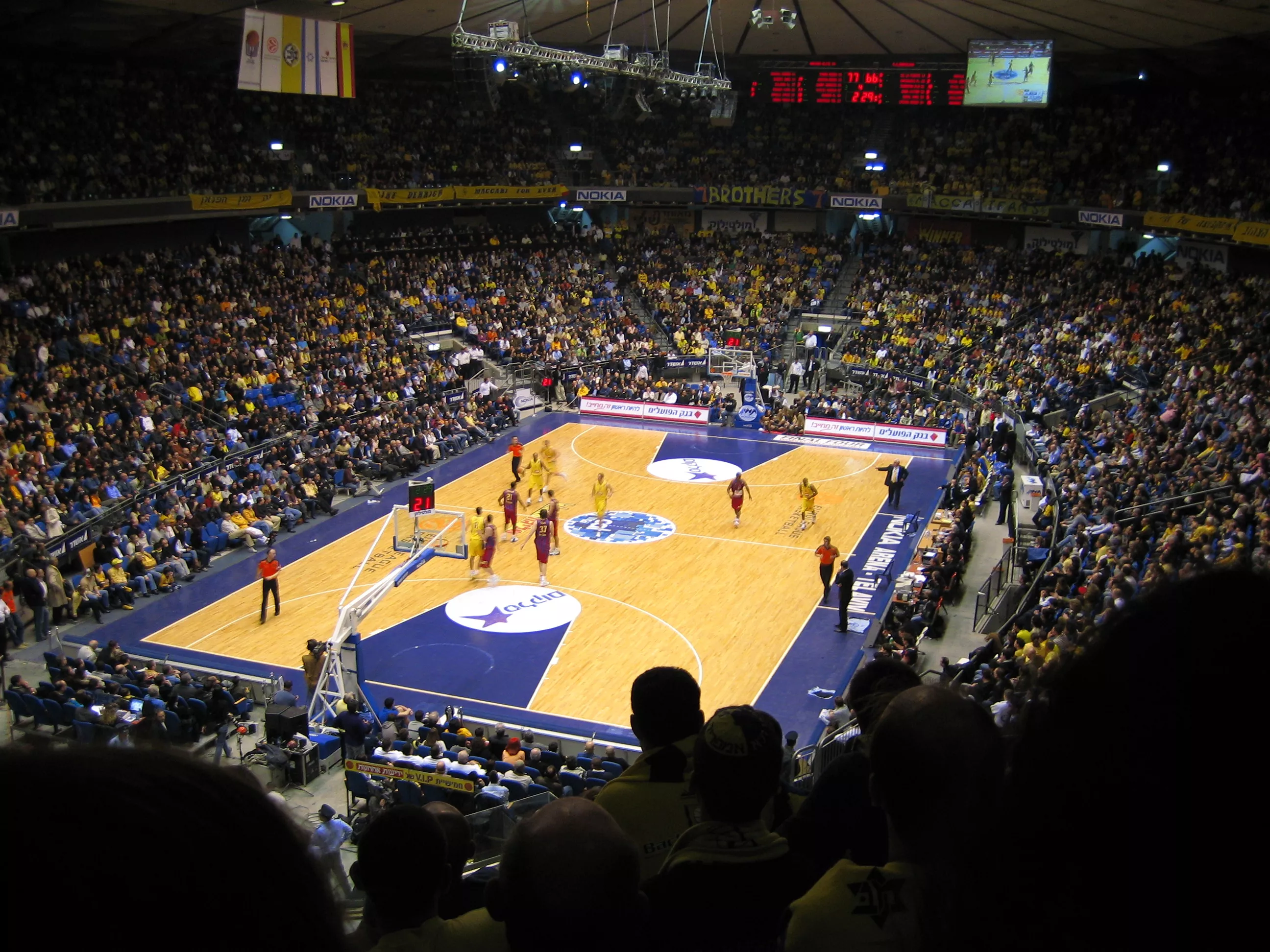 Menora Mivtachim Arena in Israel, Middle East | Basketball - Rated 5.1