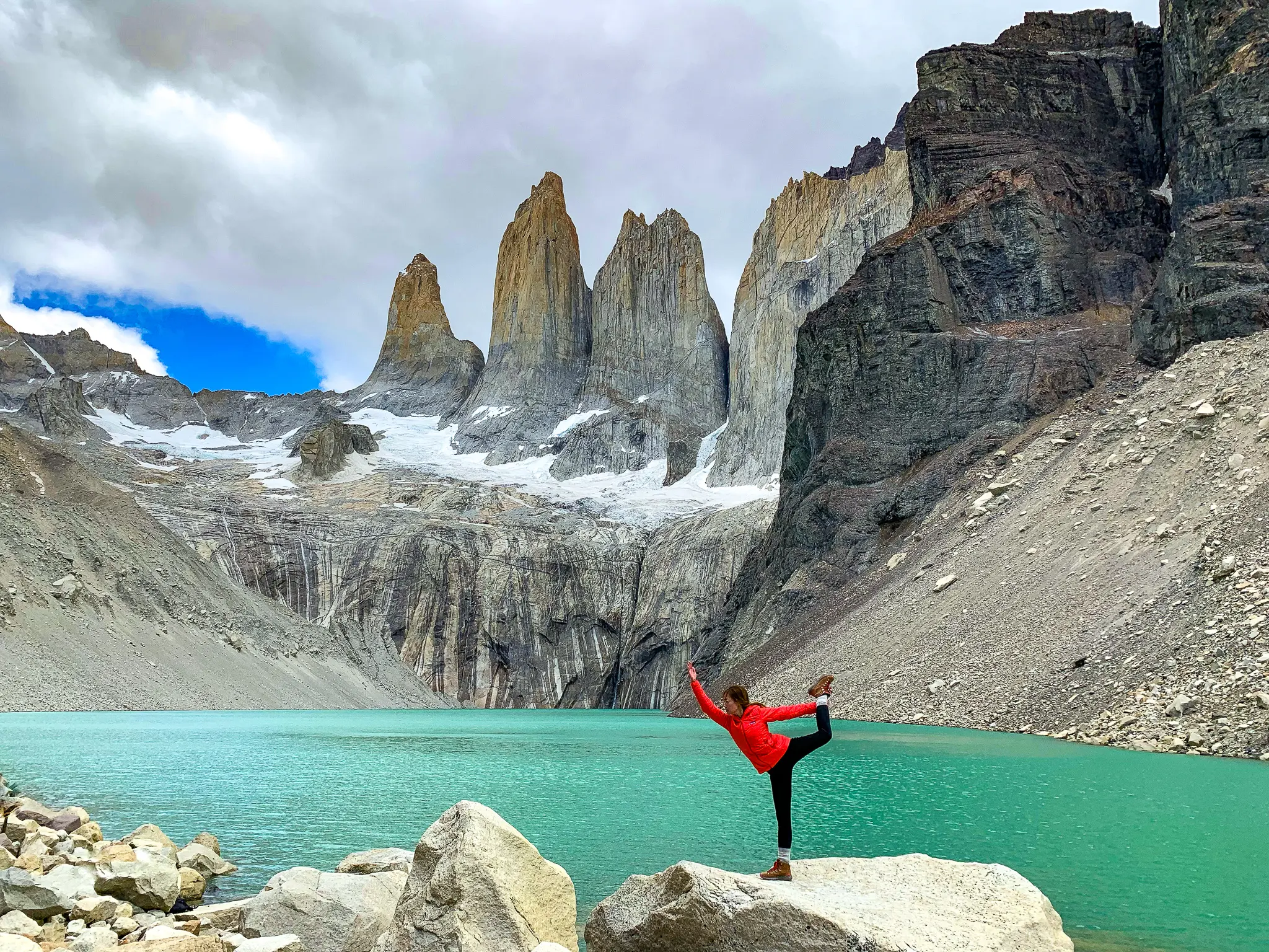 Torres Del Paine Viewpoint in Chile, South America  - Rated 0.9
