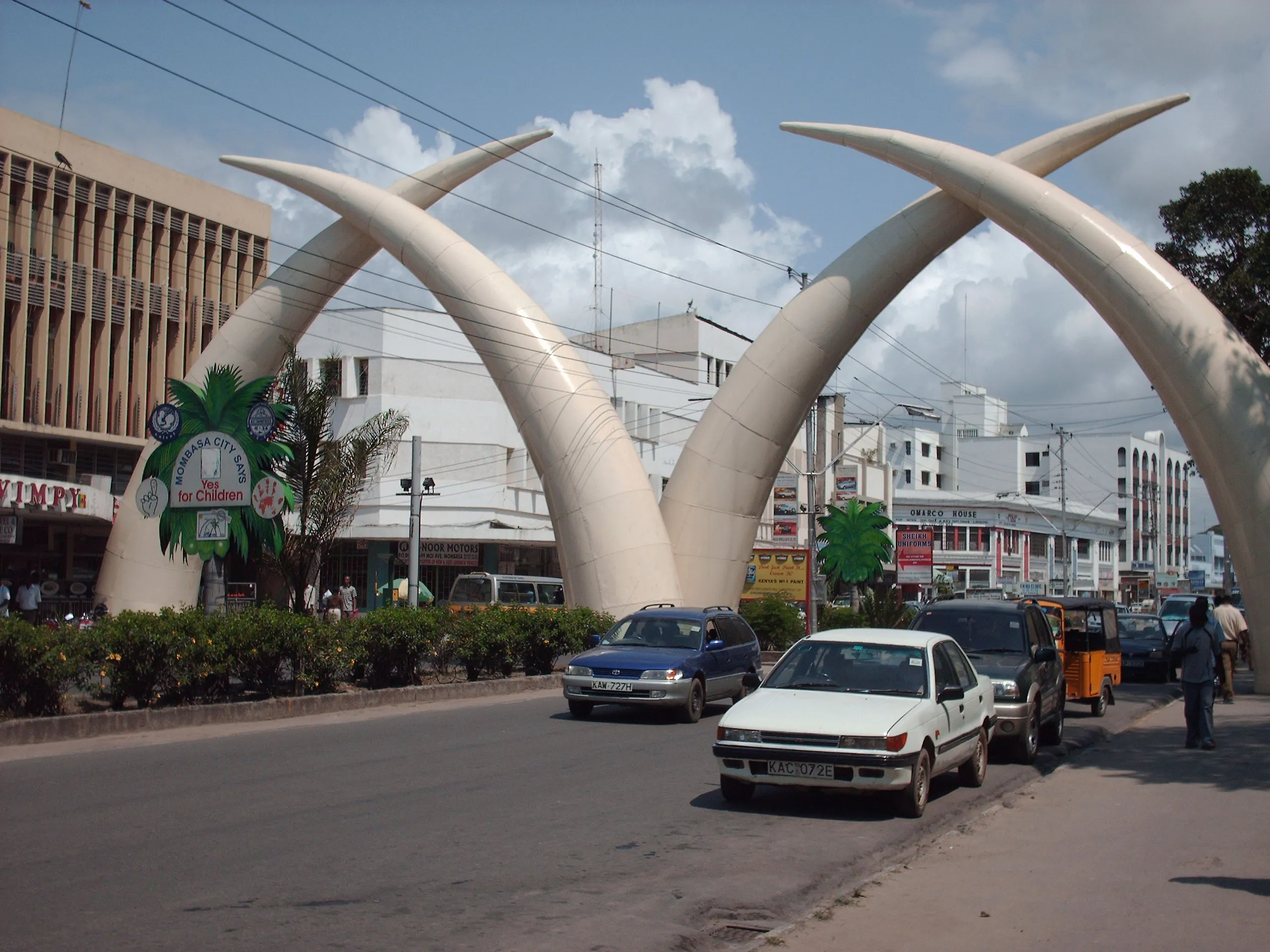 Mombasa Tusks in Kenya, Africa | Monuments - Rated 4.1
