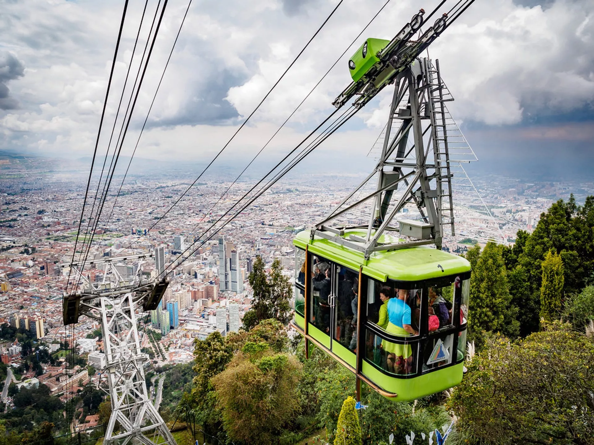 Monserrate Cable Car and Funicular in Colombia, South America | Cable Cars - Rated 3.9