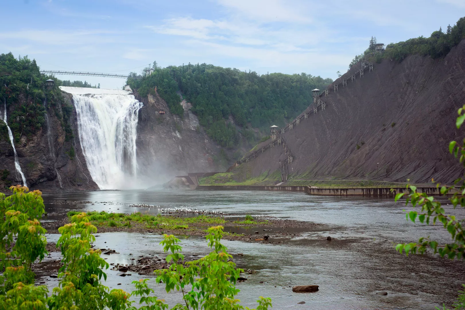 Montmorency Falls in Canada, North America | Waterfalls - Rated 4.7
