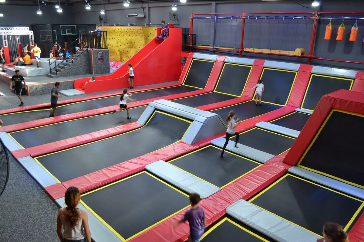 Mr.Fly Trampoline Park in Argentina, South America | Trampolining - Rated 3.8