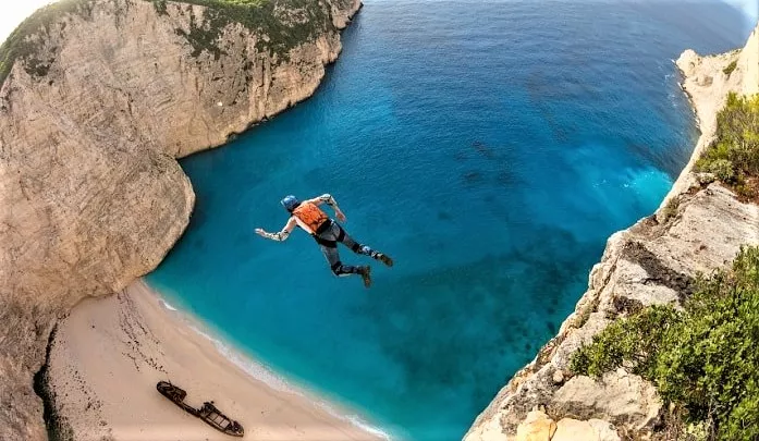 Navagio Beach in Greece, Europe | Beaches,BASE Jumping - Rated 4.9