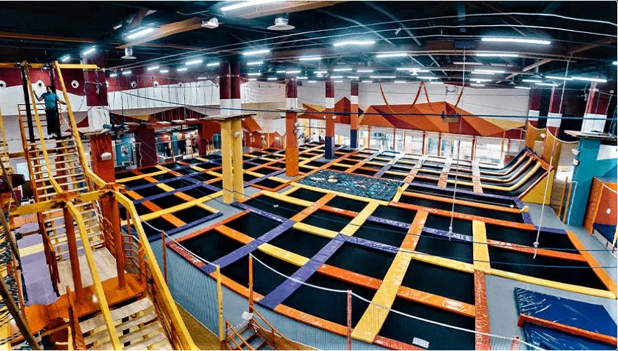Nebo Trampoline park in Russia, Europe | Trampolining - Rated 4.5