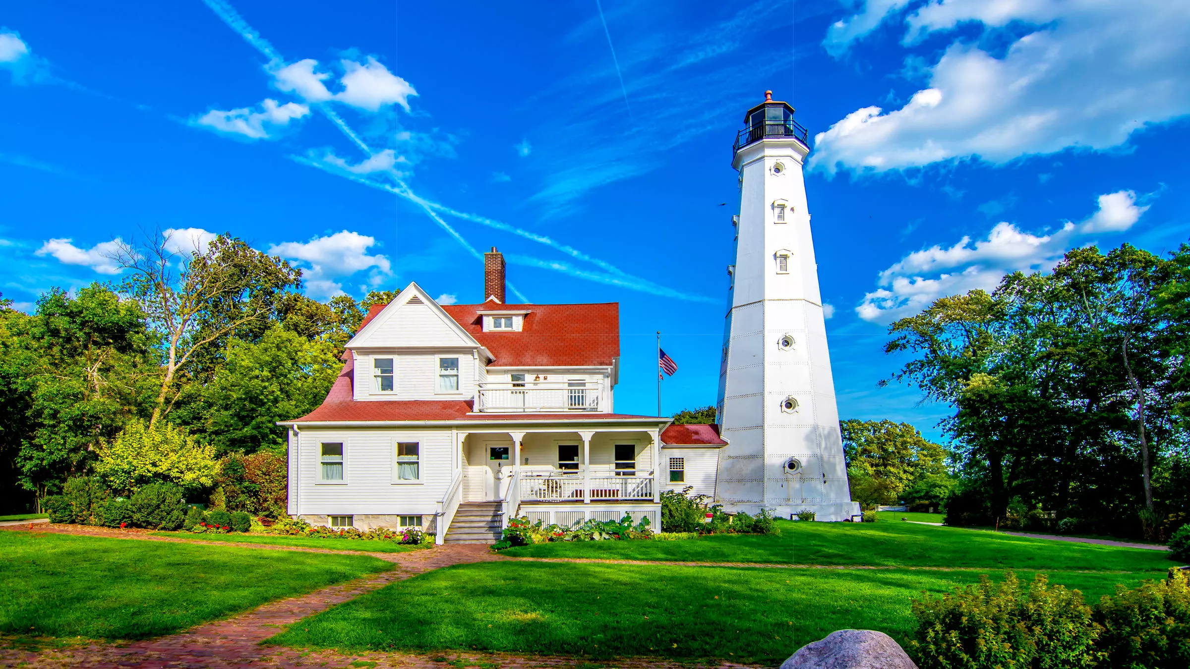 North Point Lighthouse in USA, North America | Architecture - Rated 3.8