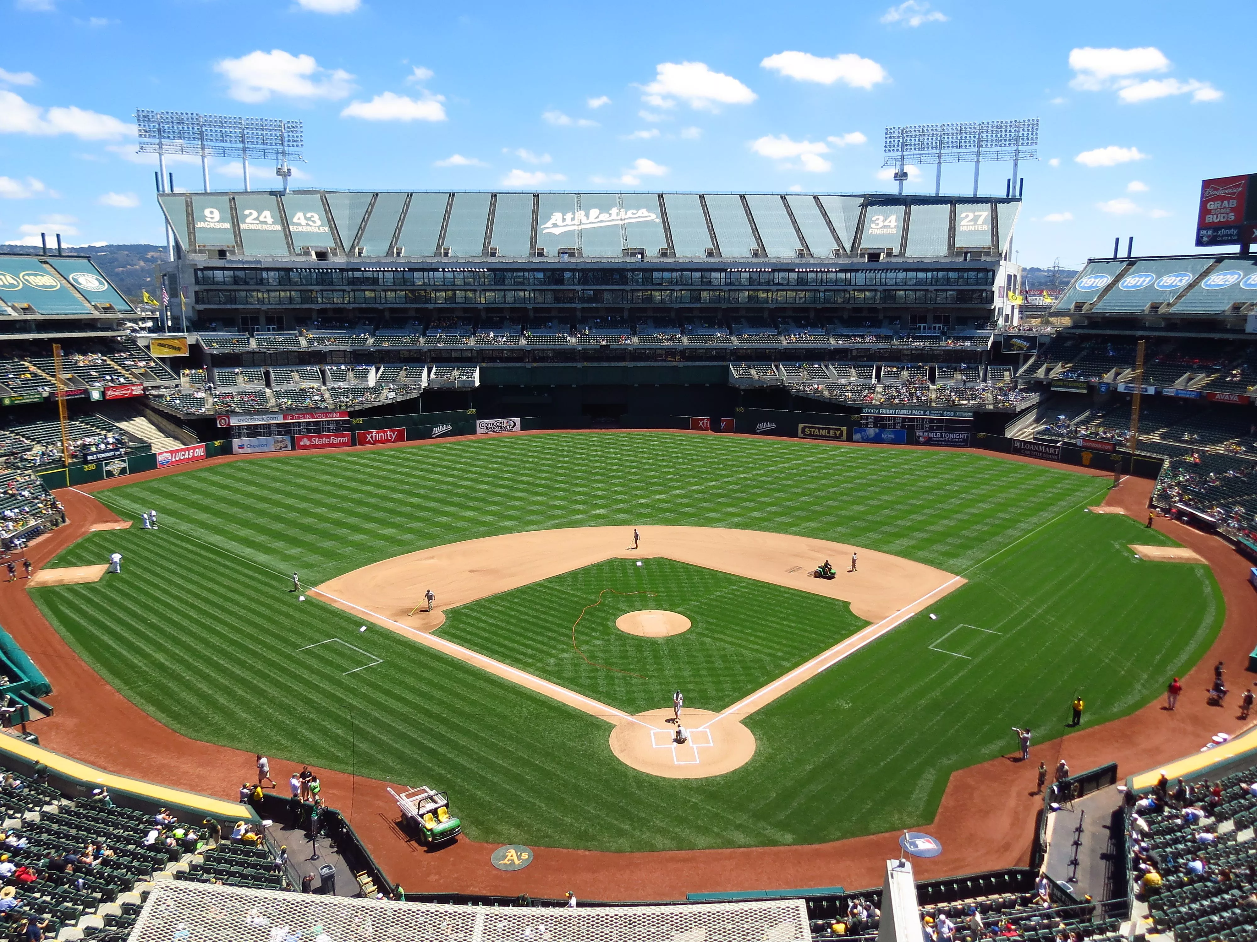 Oakland–Alameda County Coliseum in USA, North America | Baseball - Rated 5