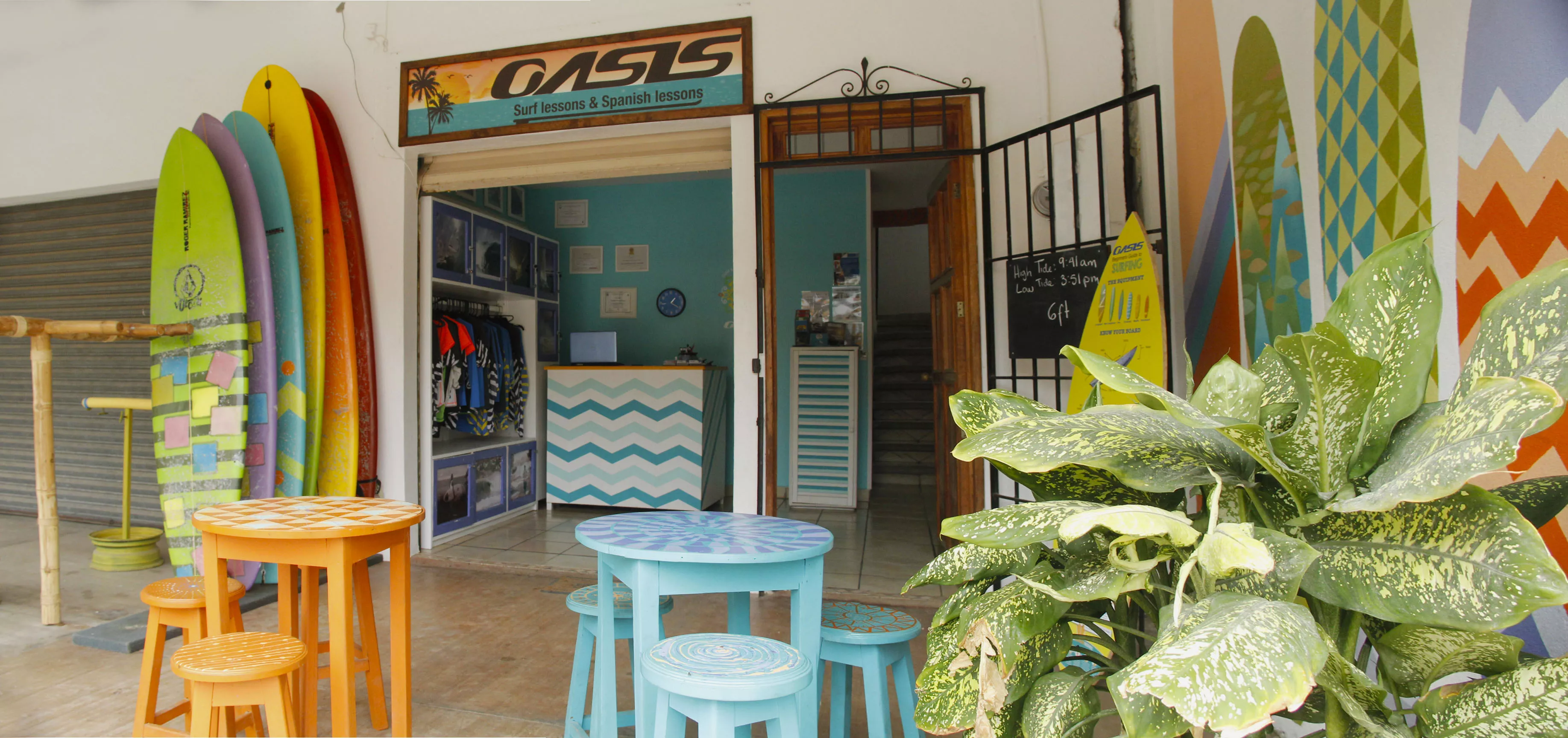 Oasis Spanish & Surf School in Mexico, North America | Surfing - Rated 3.7