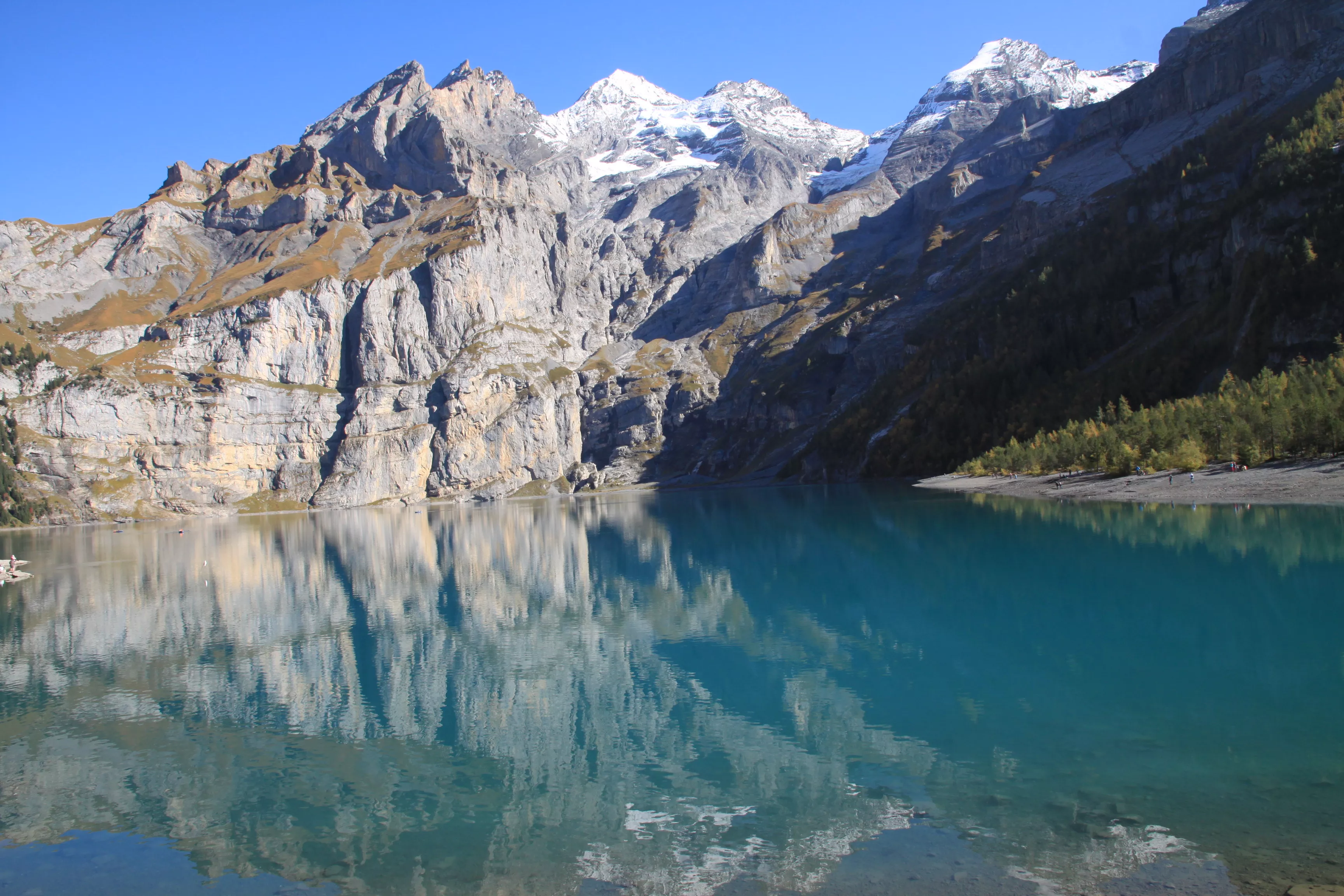 Oeschinensee in Switzerland, Europe | Lakes,Trekking & Hiking - Rated 4