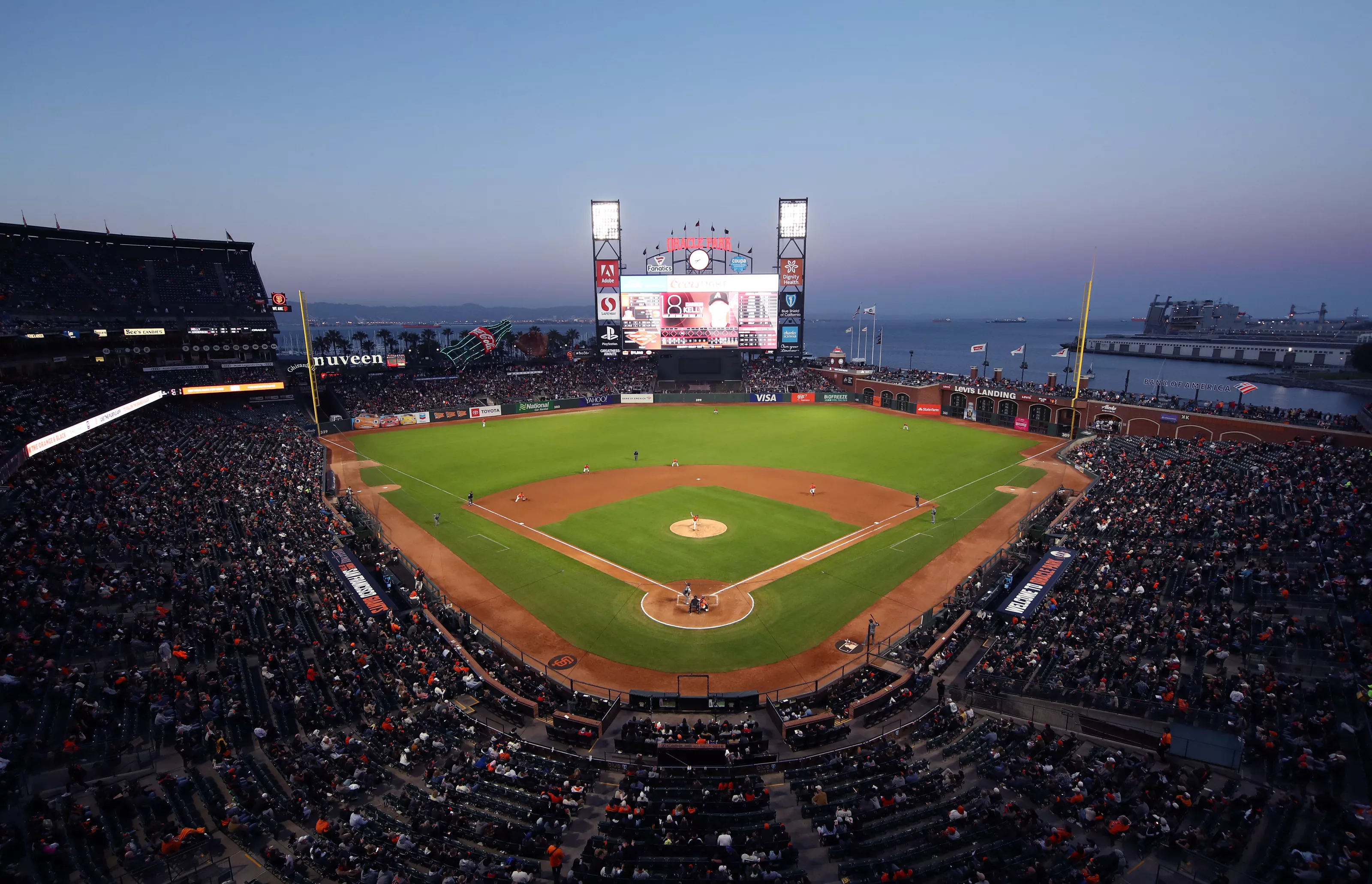 Oracle Park in USA, North America | Baseball - Rated 7