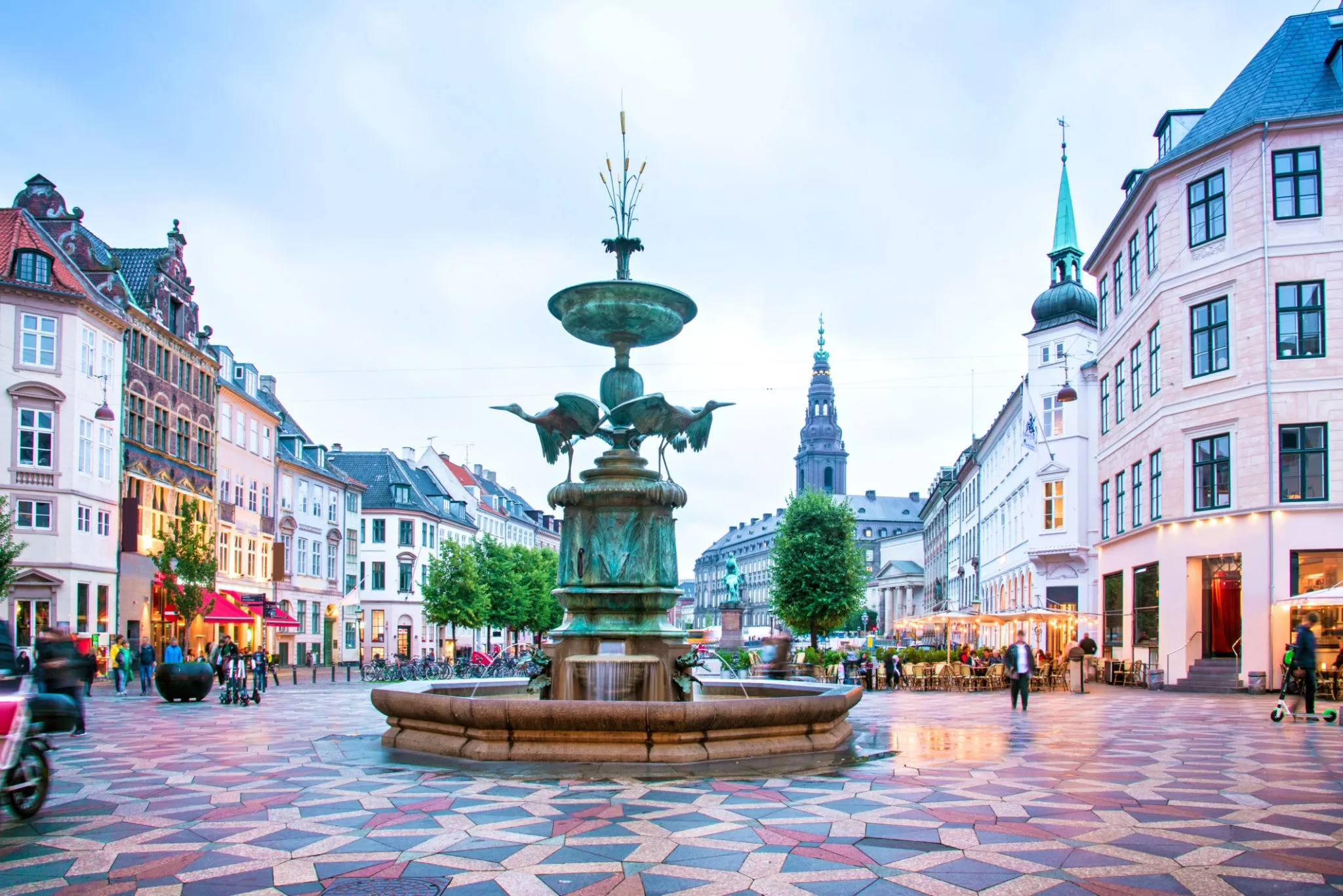 Stork Fountain in Denmark, Europe | Architecture - Rated 3.5