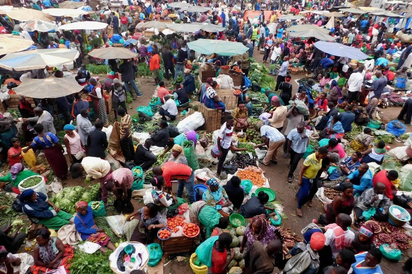Owino Market in Uganda, Africa | Street Food - Rated 3.5