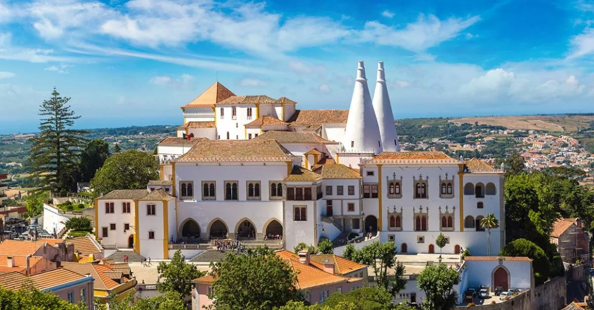 Palacio Nacional de Sintra in Portugal, Europe | Architecture,Castles - Rated 4.9