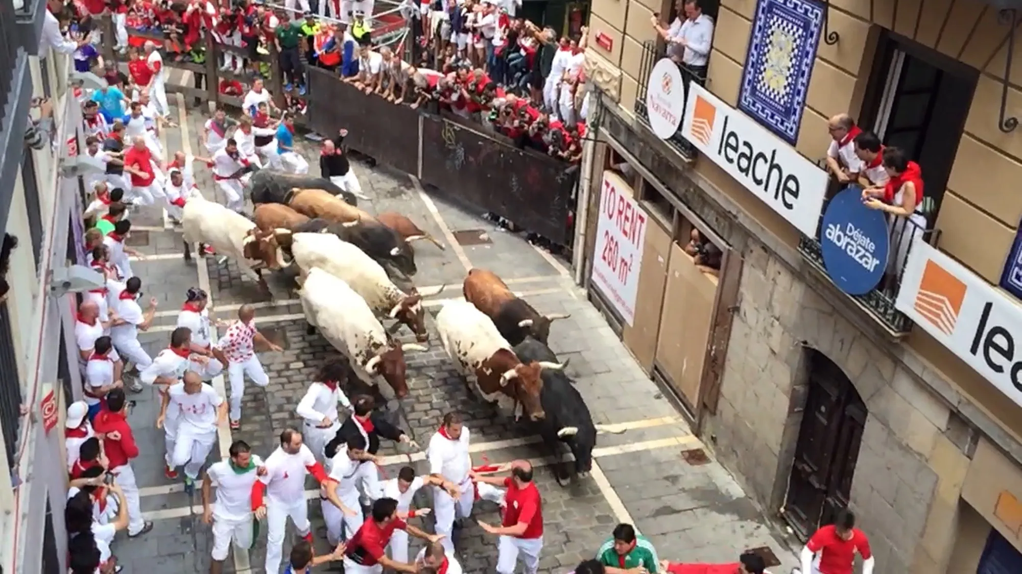 Pamplona Bull Run Balconies in Spain, Europe | Adrenaline Adventures - Rated 0.9