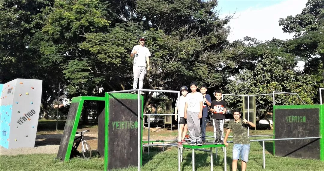 Parkour Park Colseguros, Los Andes in Colombia, South America | Parkour - Rated 1.4