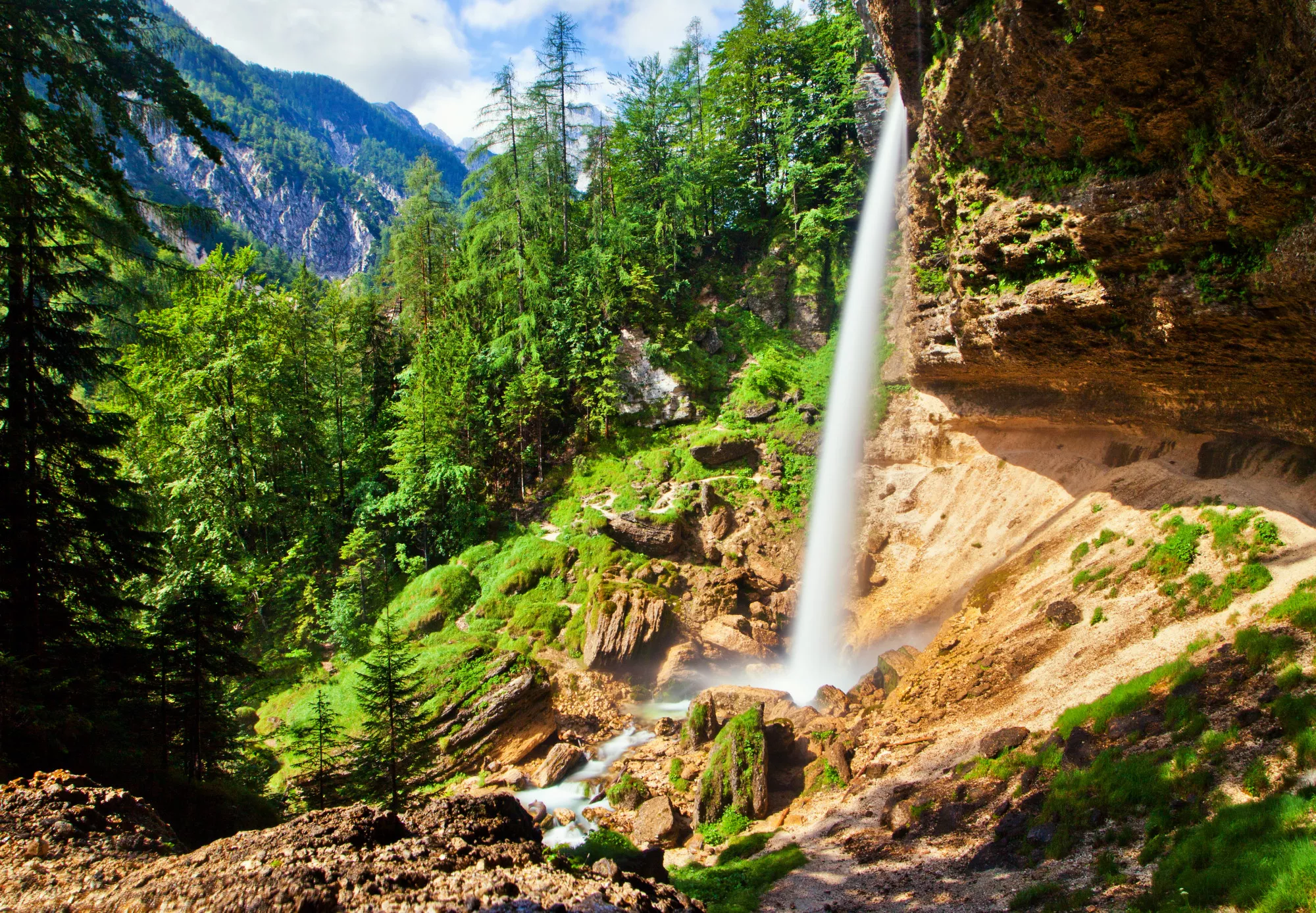 Pericnik Waterfall in Slovenia, Europe | Waterfalls - Rated 4.1