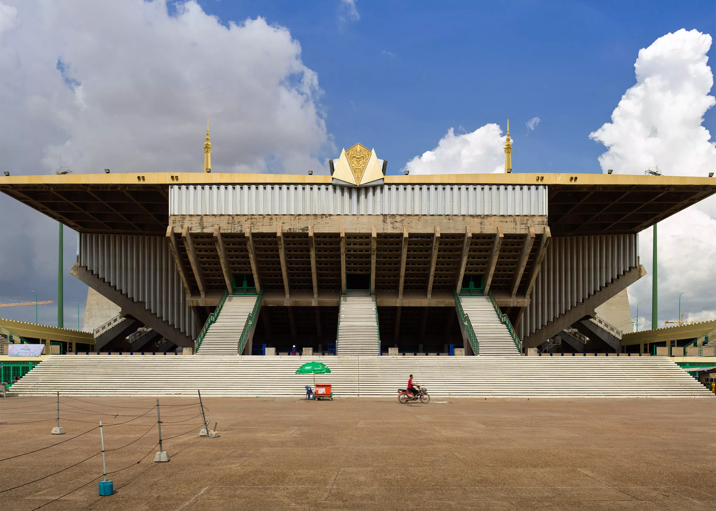 Phnom Penh Olympic Stadium in Cambodia, East Asia | Football - Rated 3.6