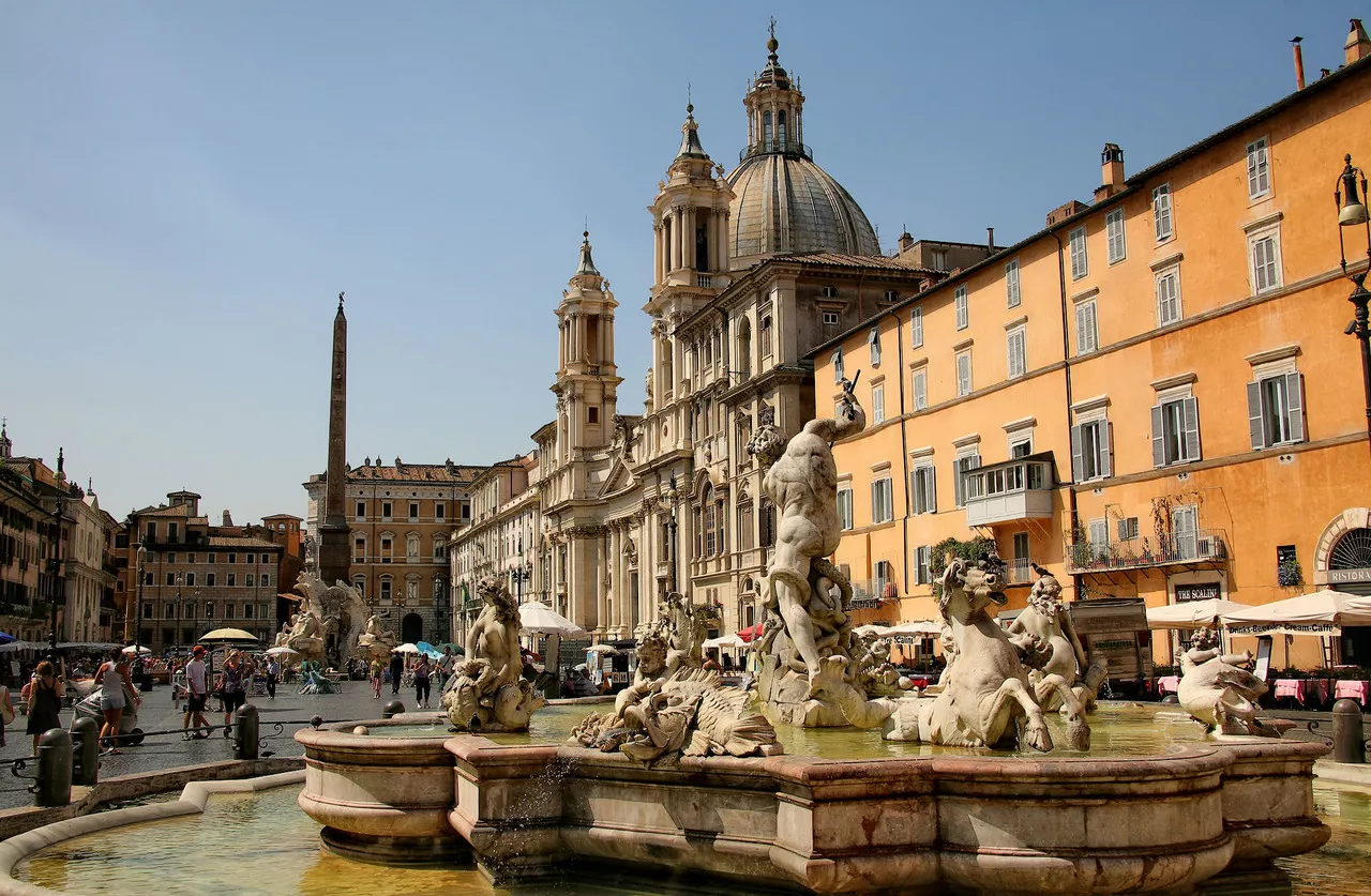 Piazza Navona in Italy, Europe | Architecture - Rated 6.4