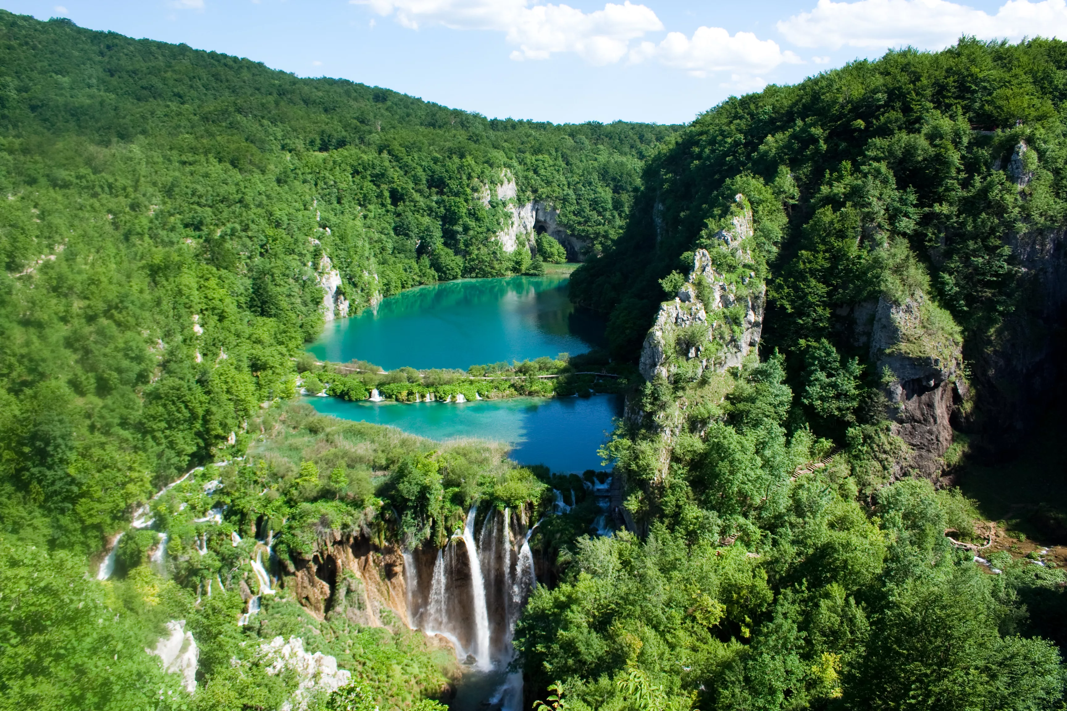 Plitvice Lakes National Park in Croatia, Europe | Waterfalls,Lakes,Trekking & Hiking - Rated 9.8