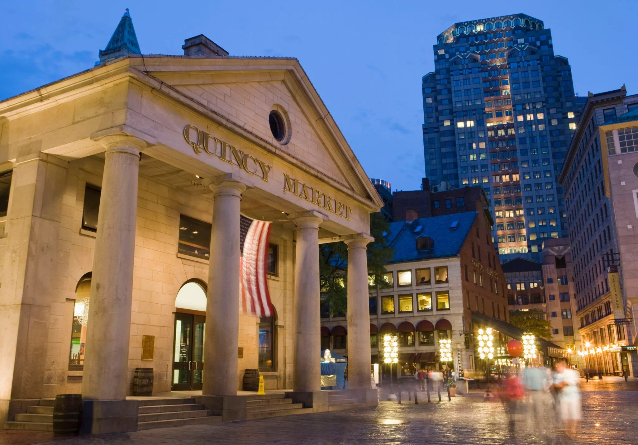 Quincy Market in USA, North America | Architecture - Rated 3.7