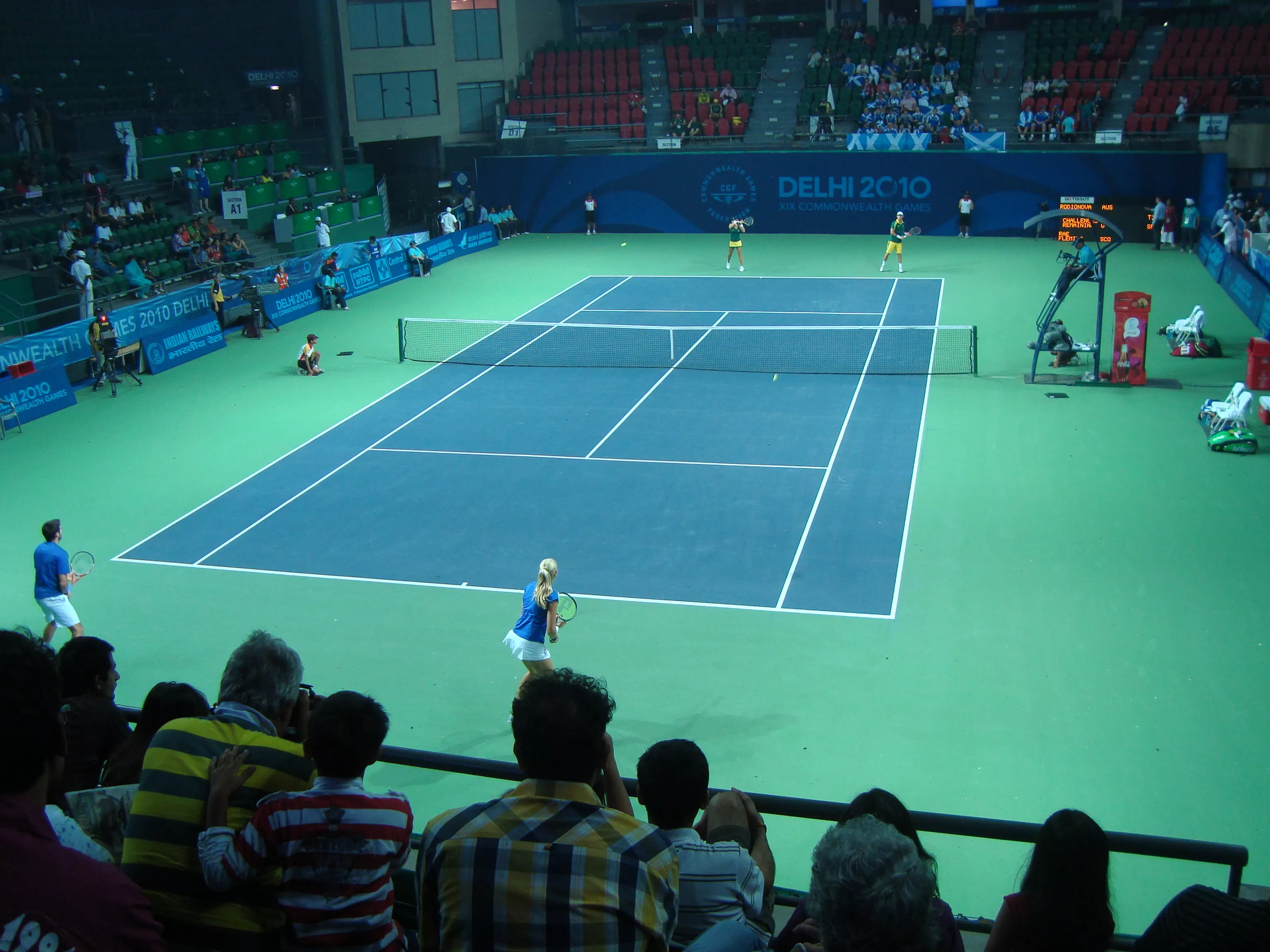 R.K. Khanna Tennis Stadium in India, Central Asia | Tennis - Rated 6.3