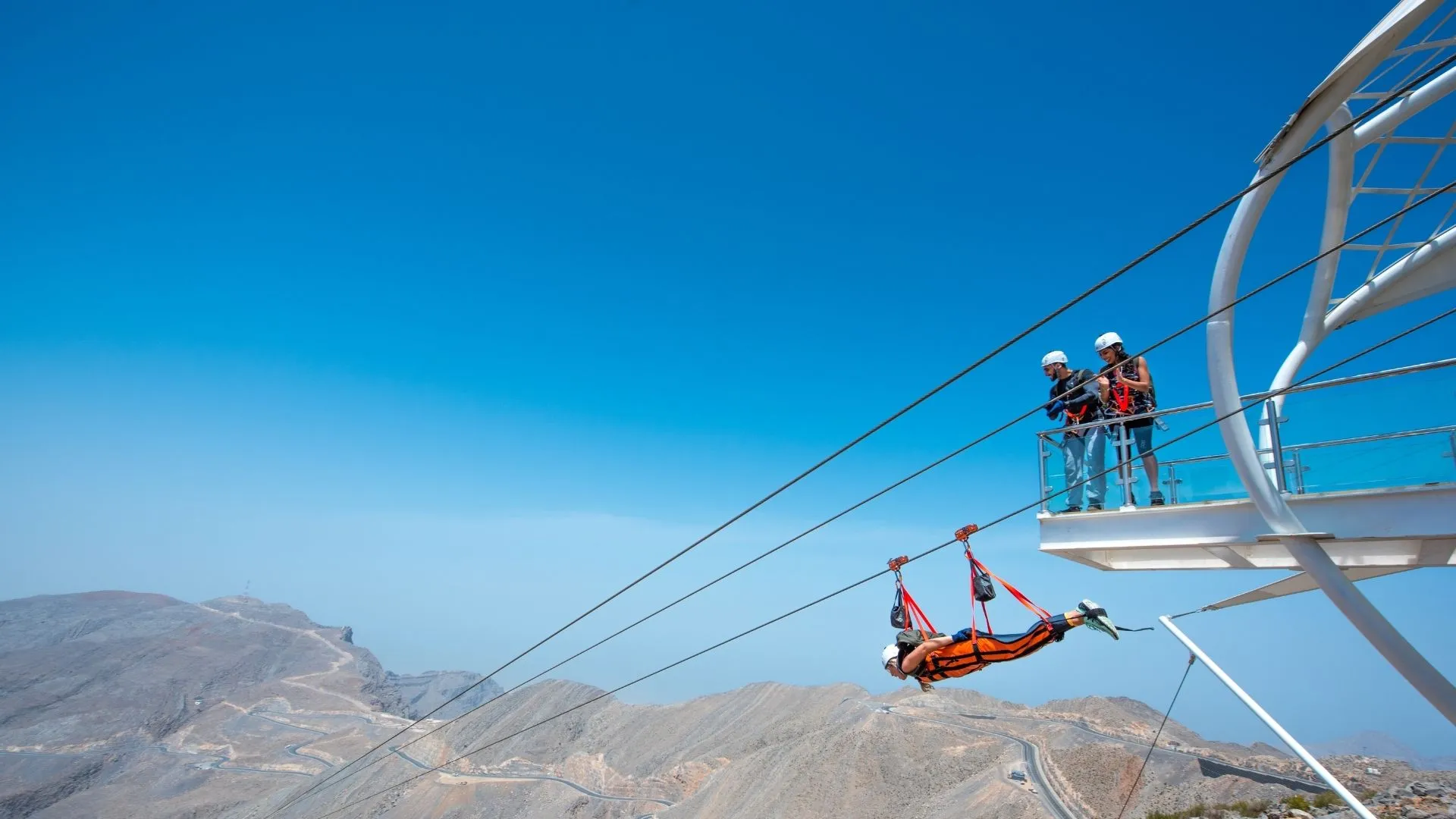 Ras Al Khaimah Zip Line in United Arab Emirates, Middle East | Zip Lines,Adrenaline Adventures - Rated 4