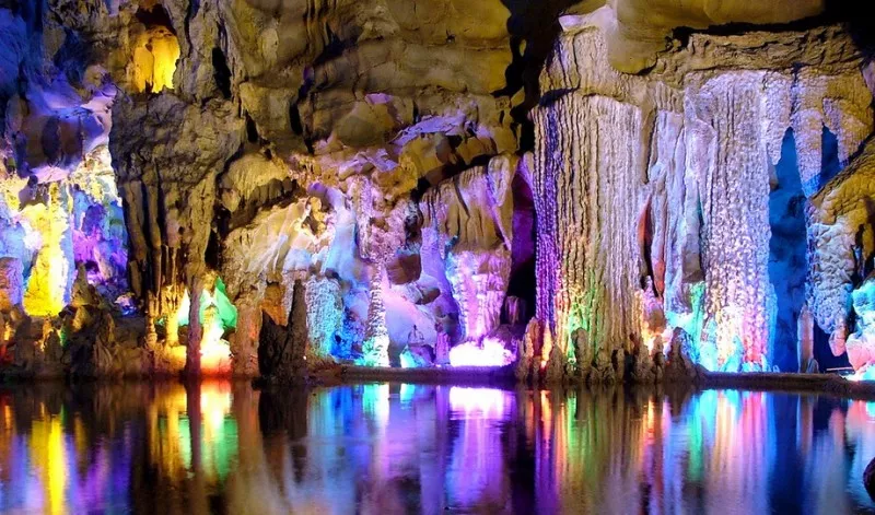 Reed Flute Cave in China, East Asia | Caves & Underground Places,Speleology - Rated 0.8